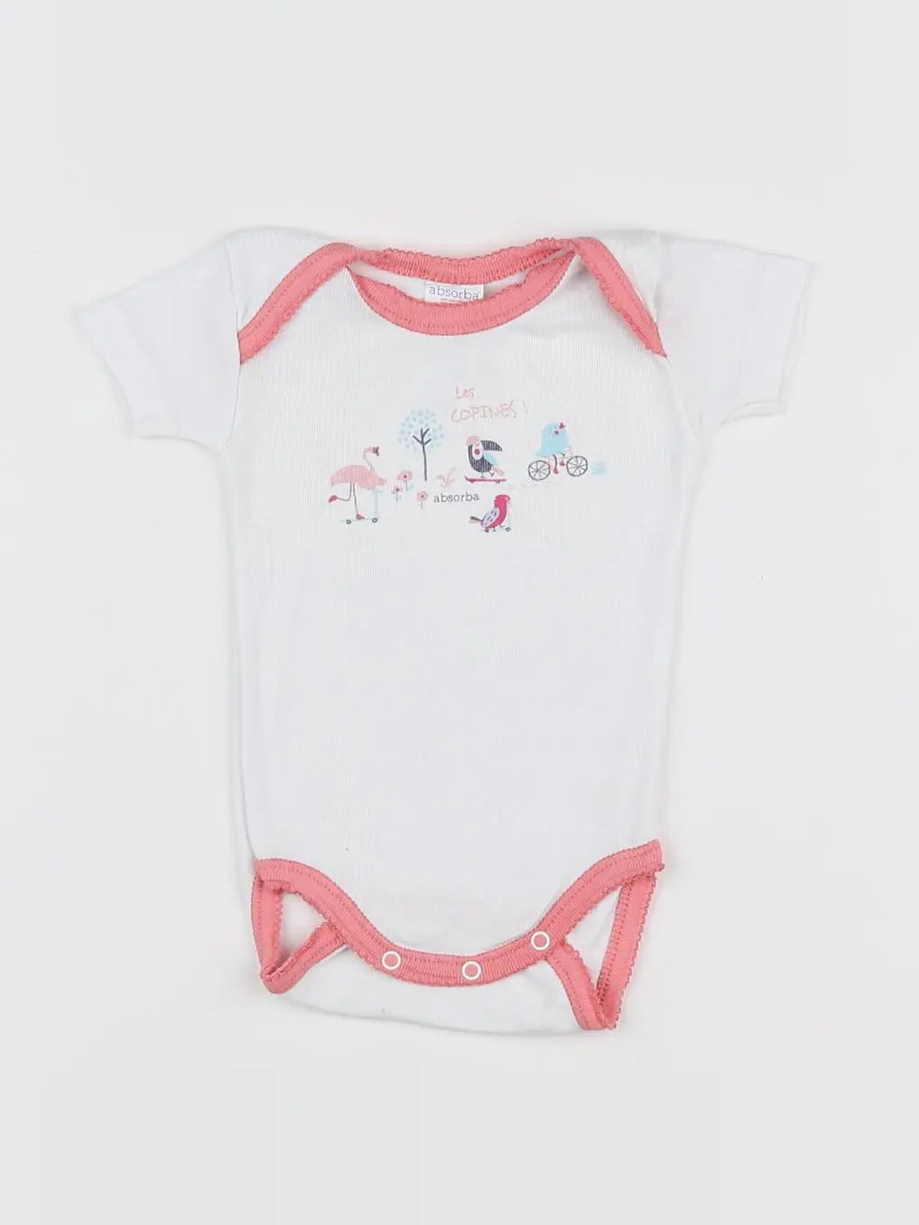 Absorba - body blanc - 3 mois