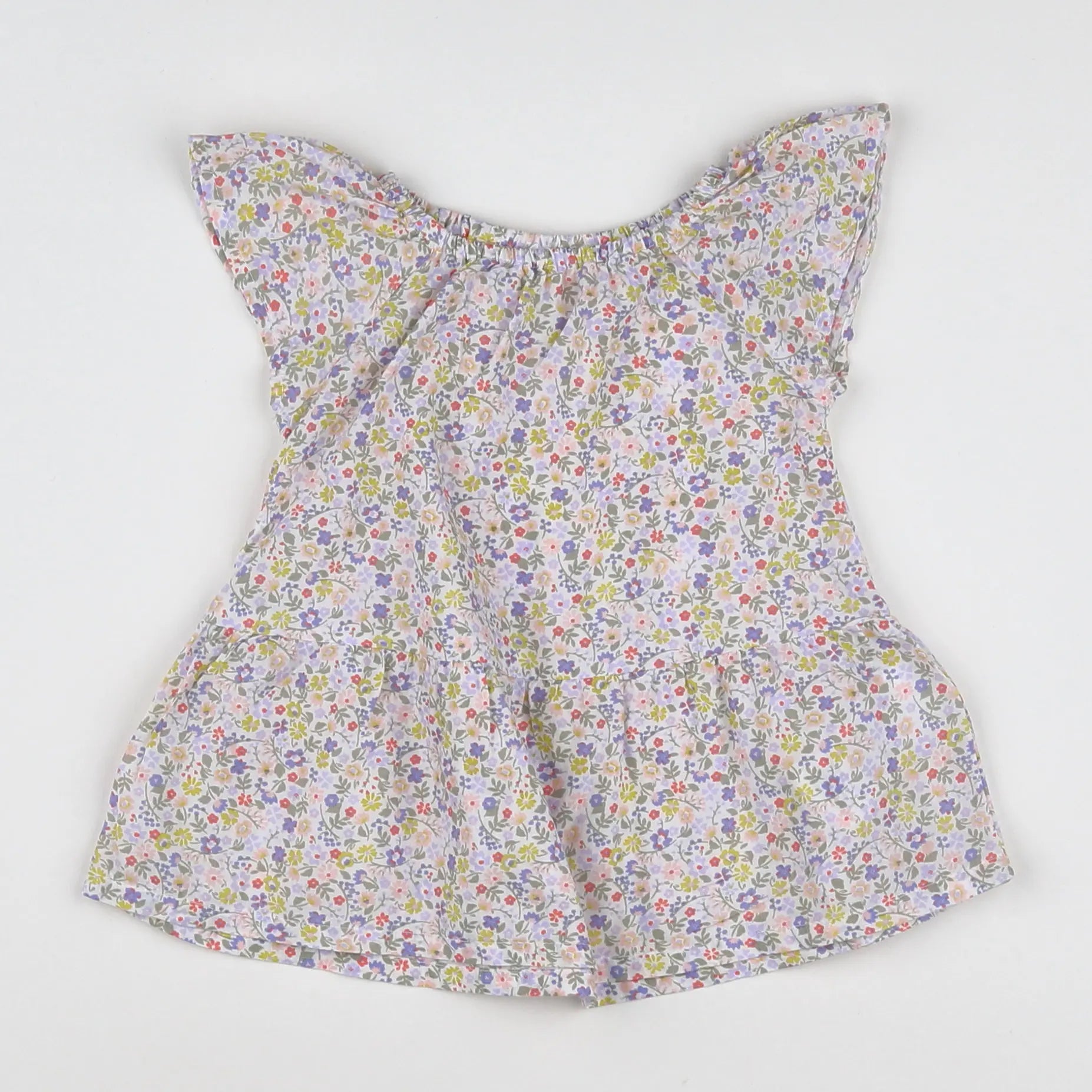 Vertbaudet - robe multicolore - 3 mois