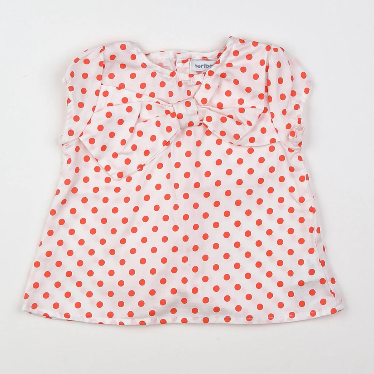 Vertbaudet - blouse blanc - 12 mois