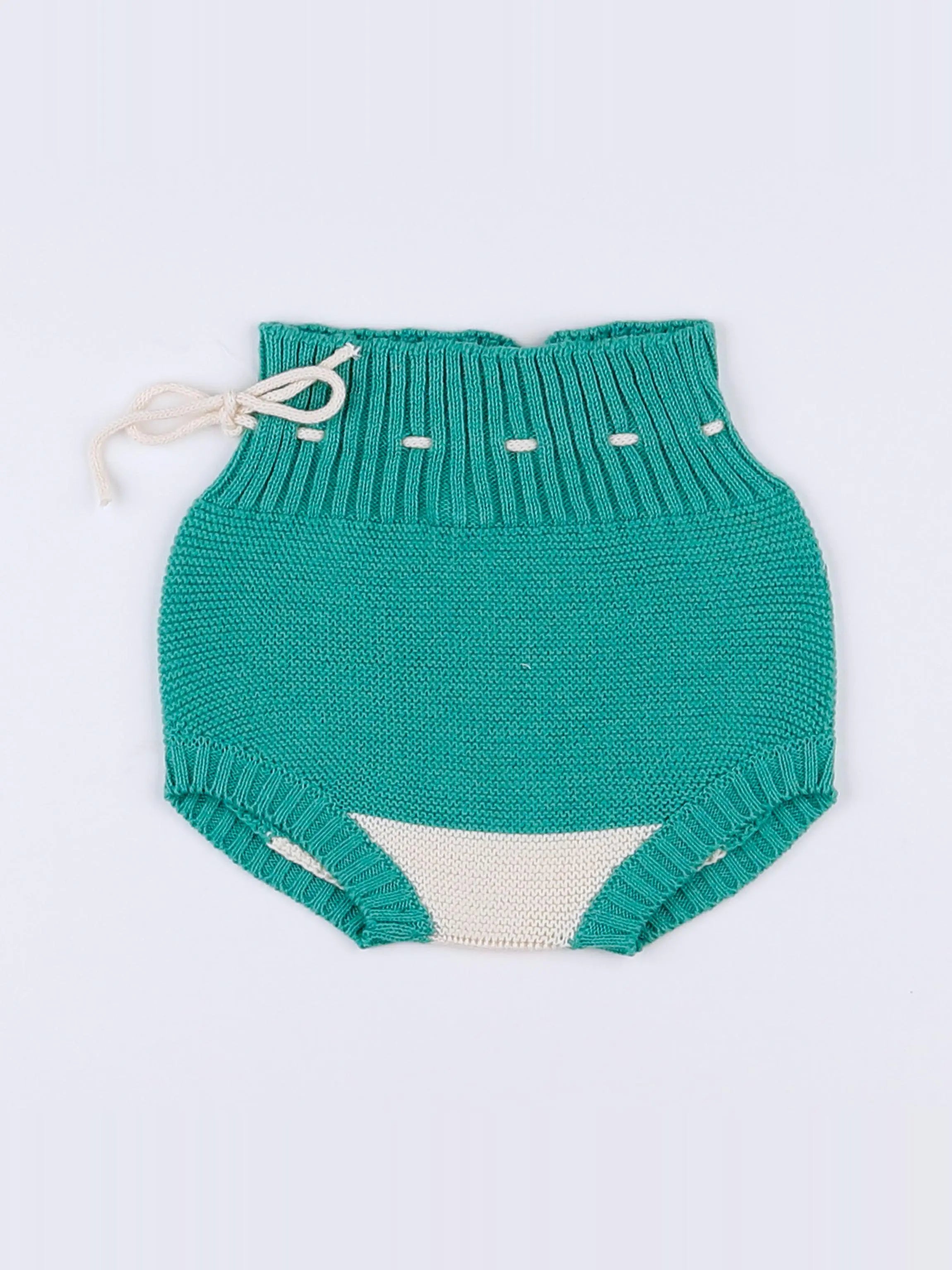 Bayiri  - bloomer tricot vert (neuf) - 1 mois