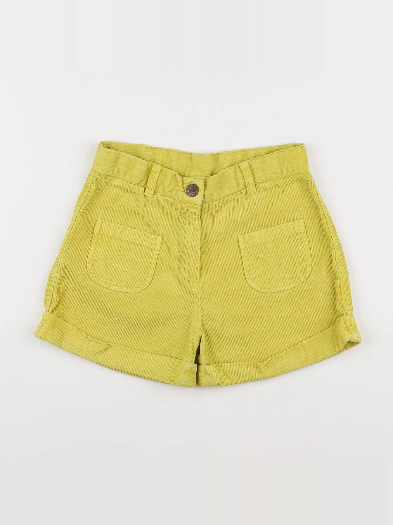 Bonton - short jaune - 10 ans