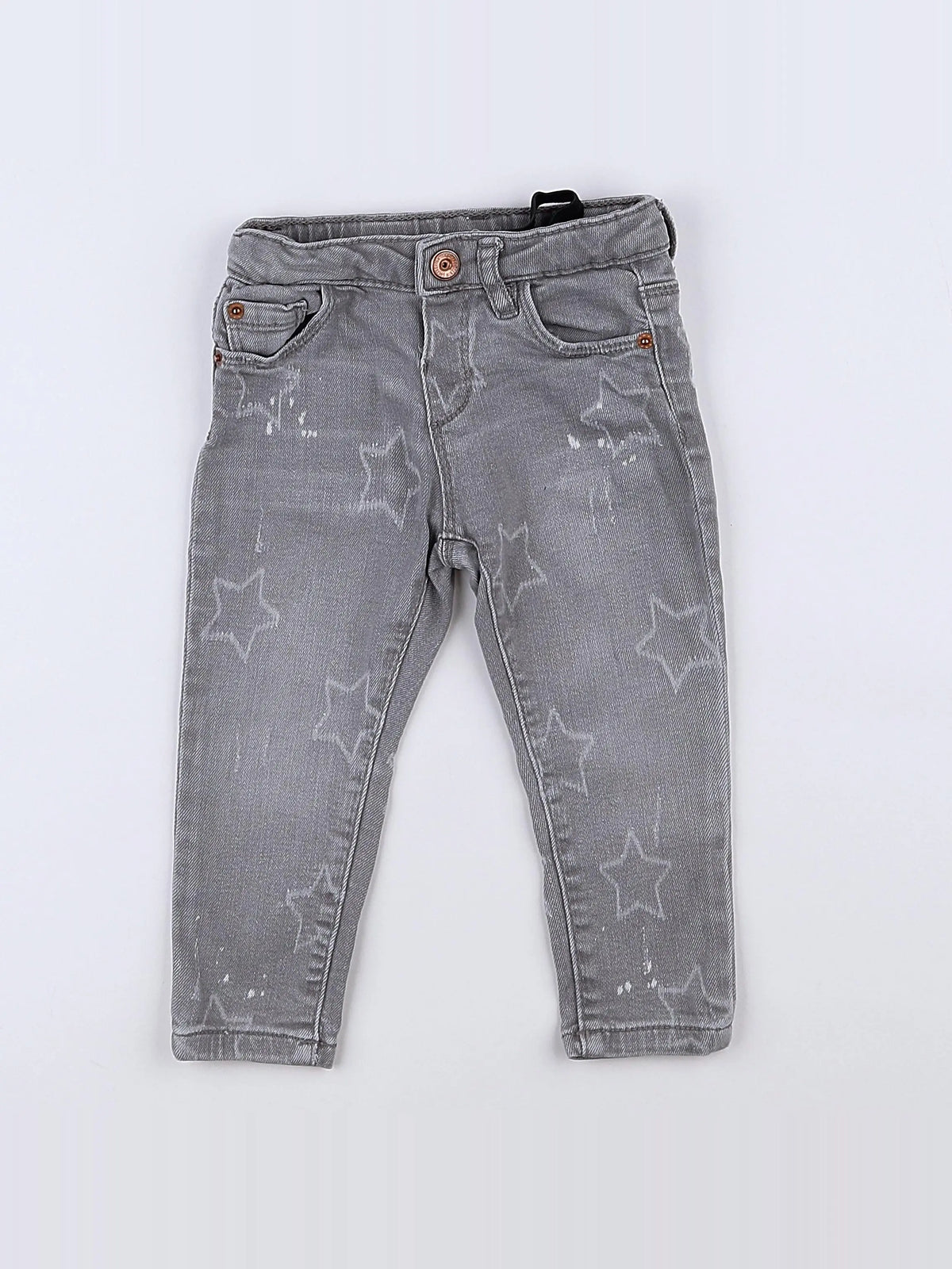 Zara - jean gris - 12/18 mois