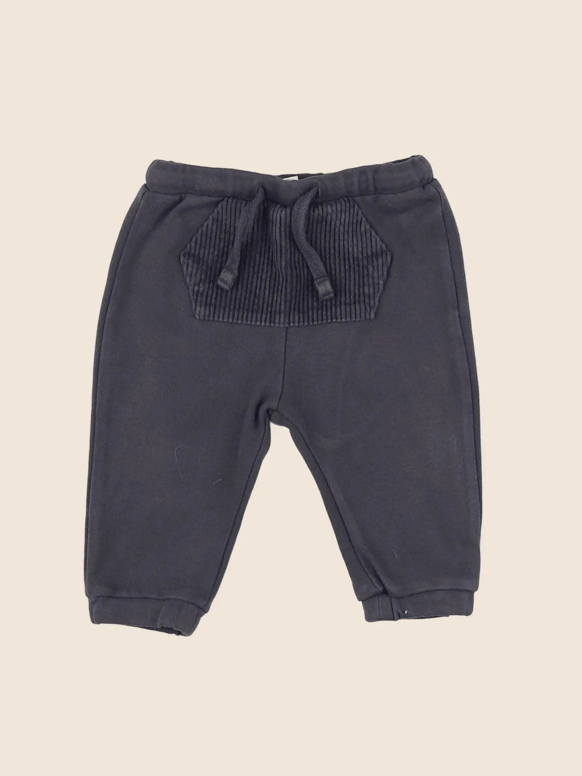 Vertbaudet - jogging taupe - 6 mois
