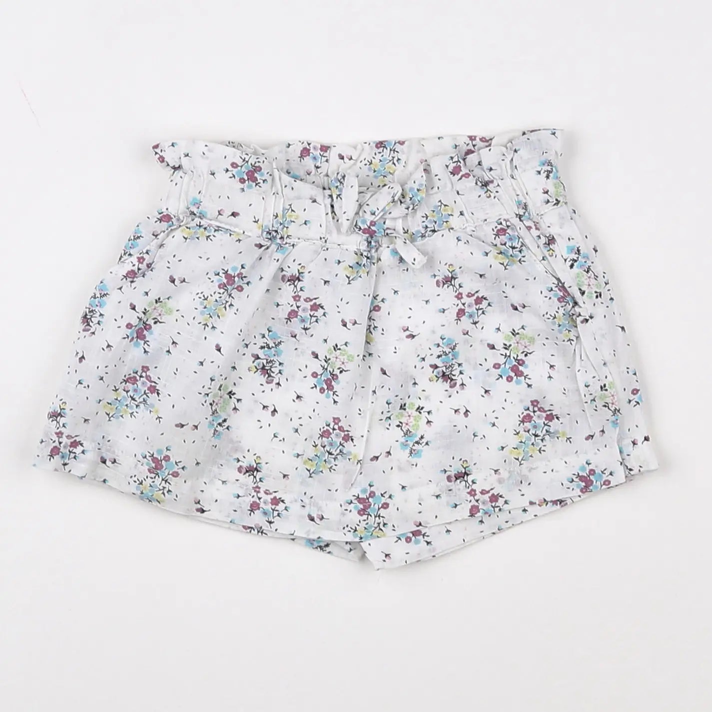 Vertbaudet - short blanc - 9 mois