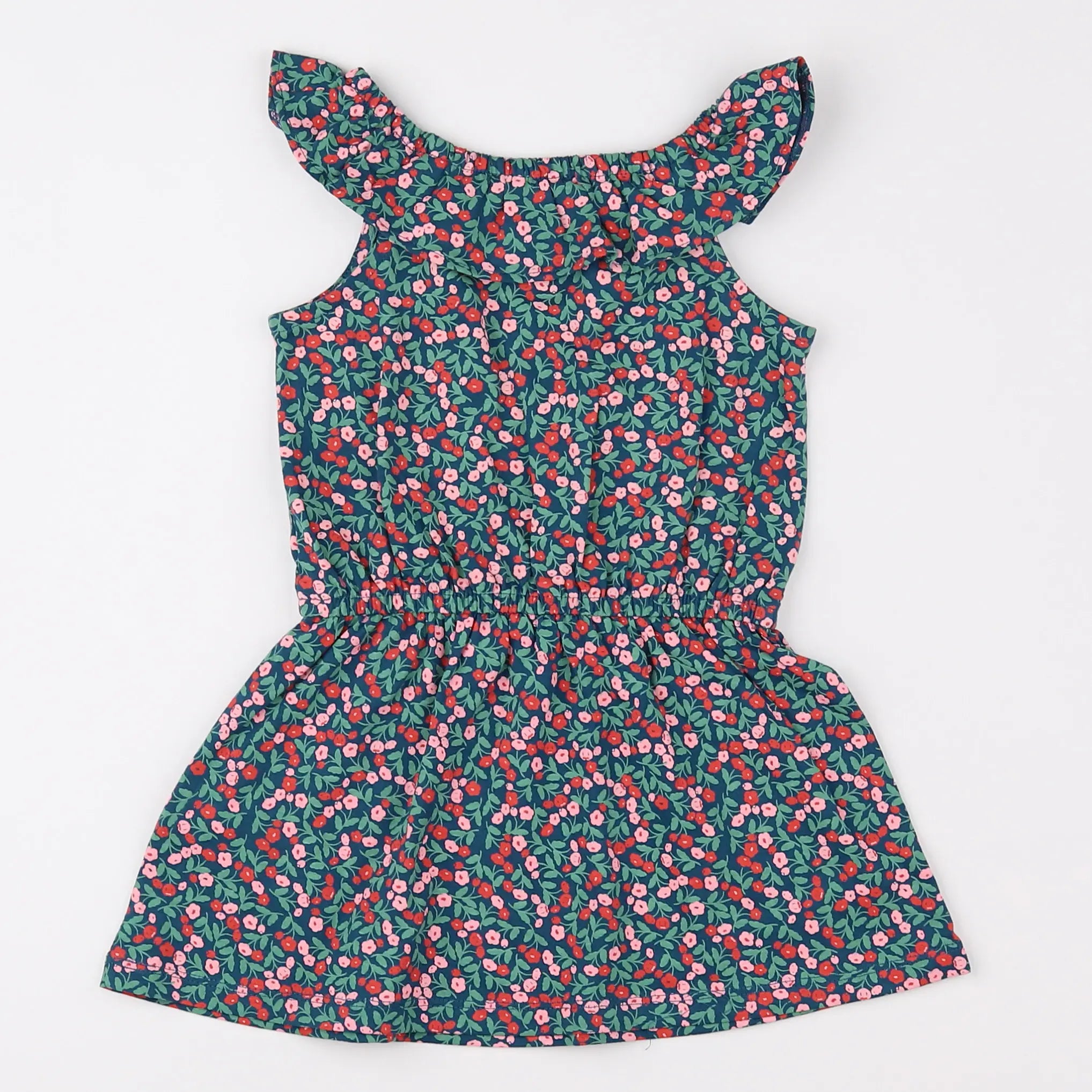 Vertbaudet - robe bleu - 2 ans