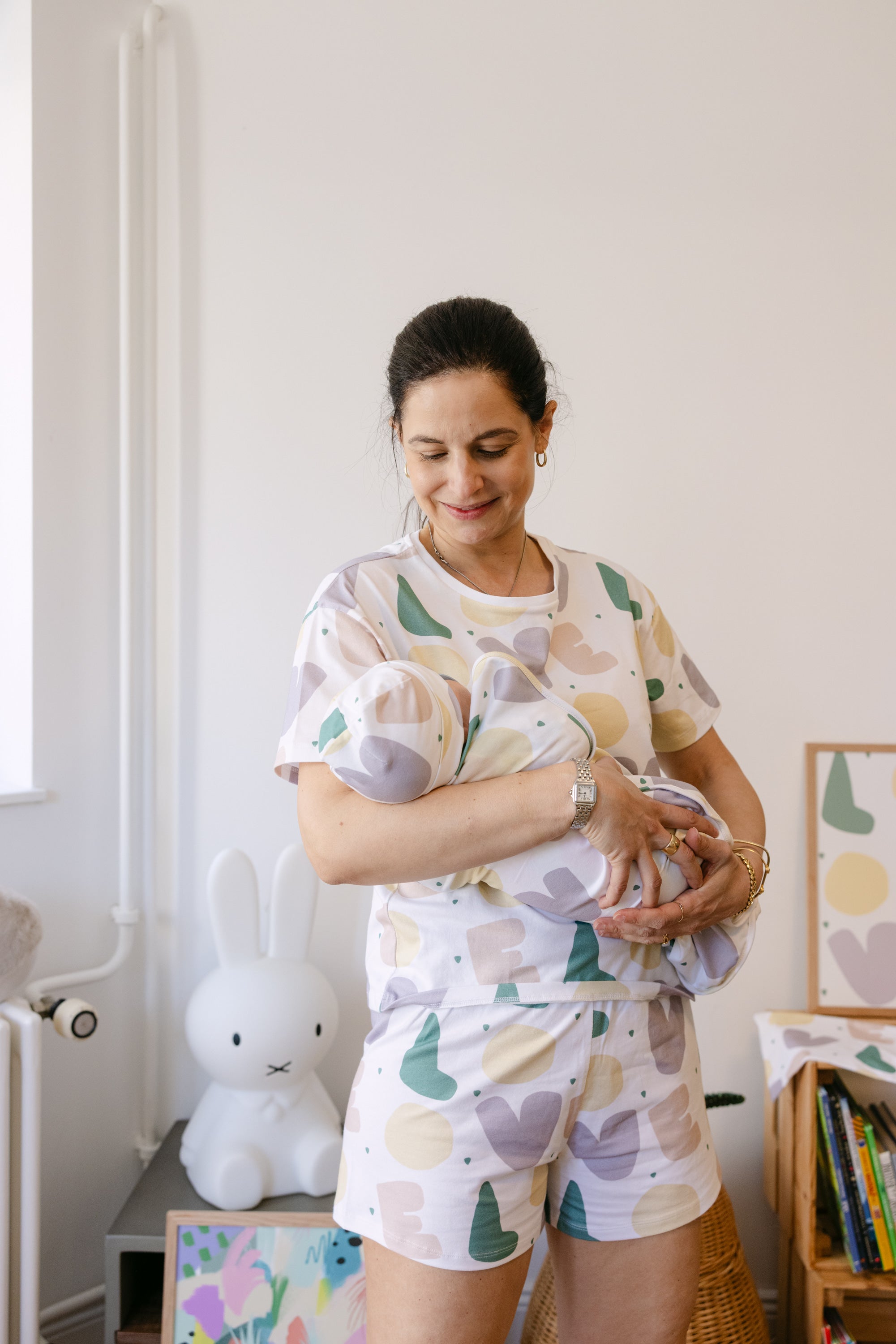 Bonnet de naissance LOVE