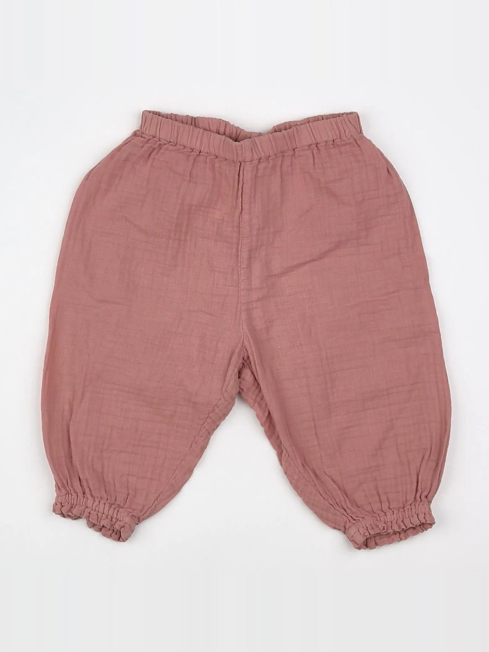 Bonton - sarouel rose - 6 mois