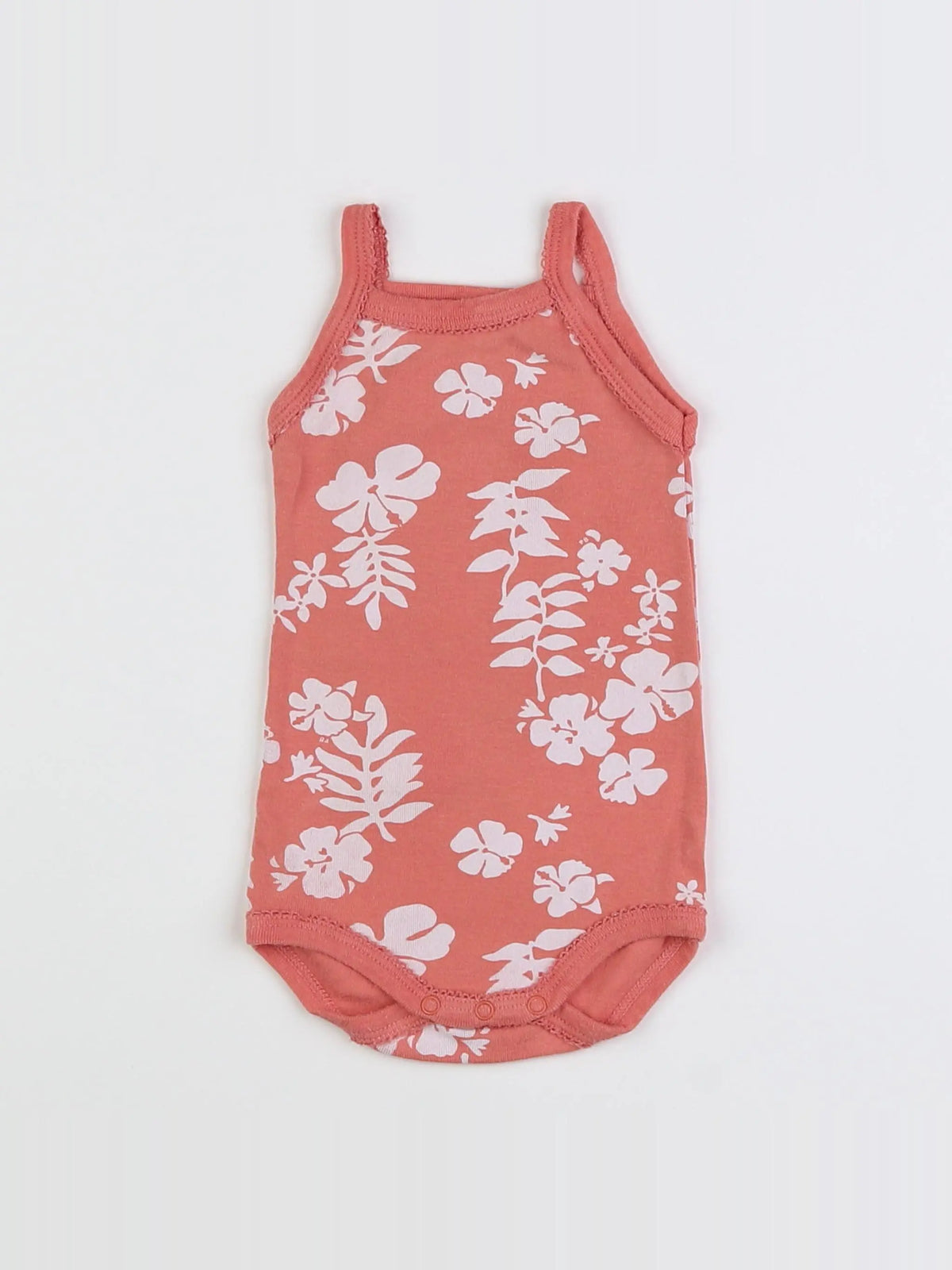 Petit Bateau - body rose - 3 mois