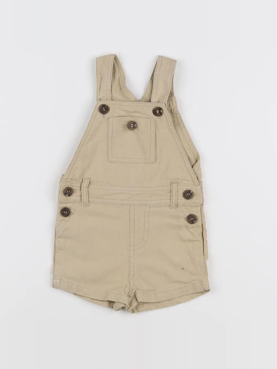Gocco - salopette beige - 3/6 mois