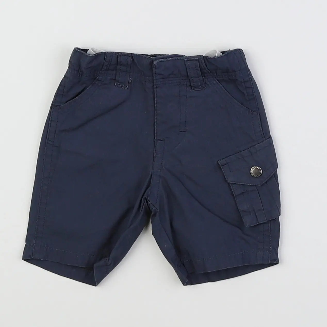 Vertbaudet - short bleu - 3 mois