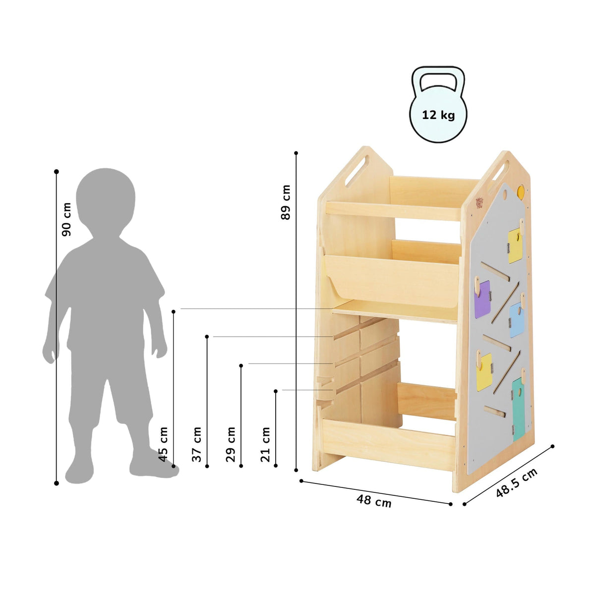 Tour d'observation multifonctions 5 en 1 - Play XL