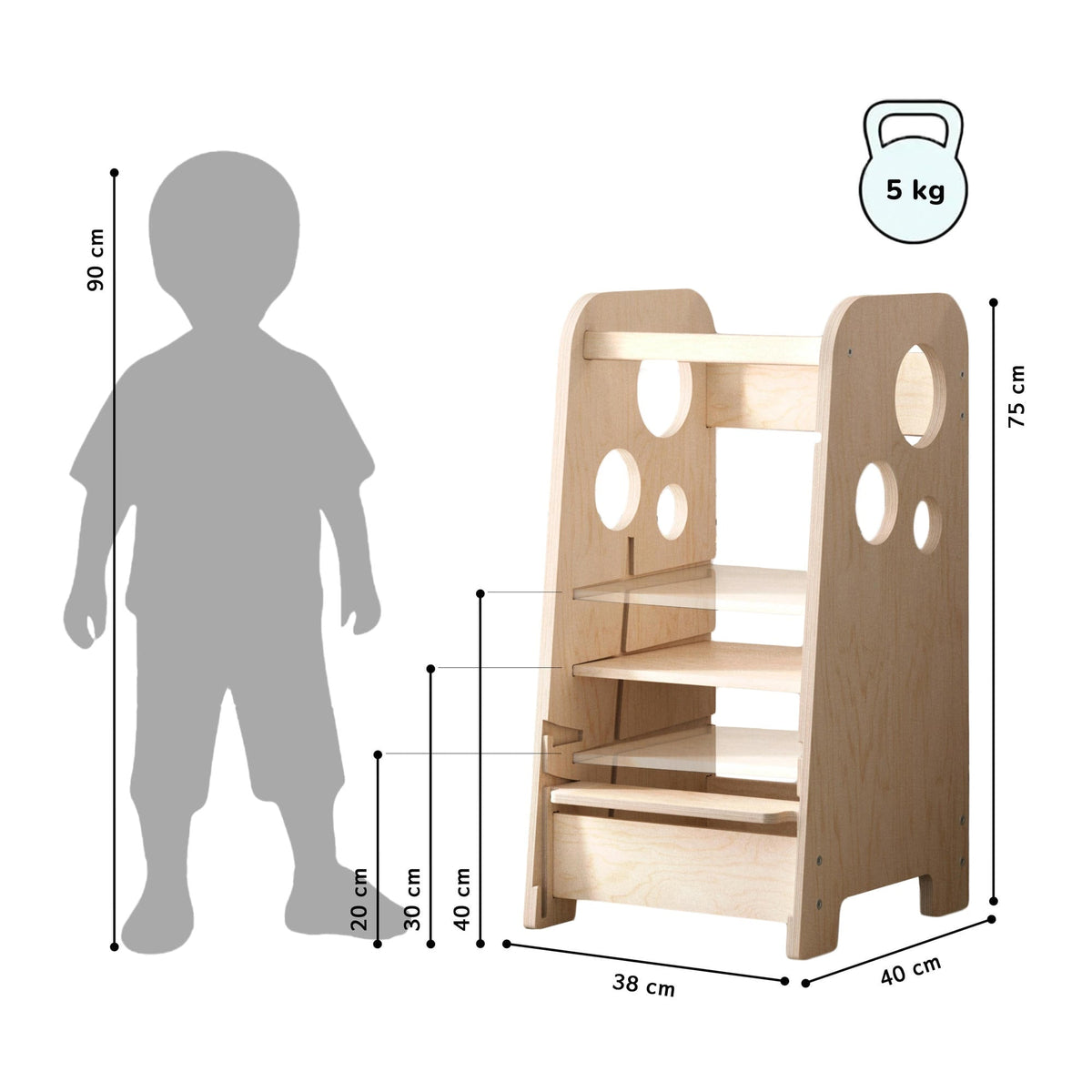 Tour d'observation Montessori 3-en-1
