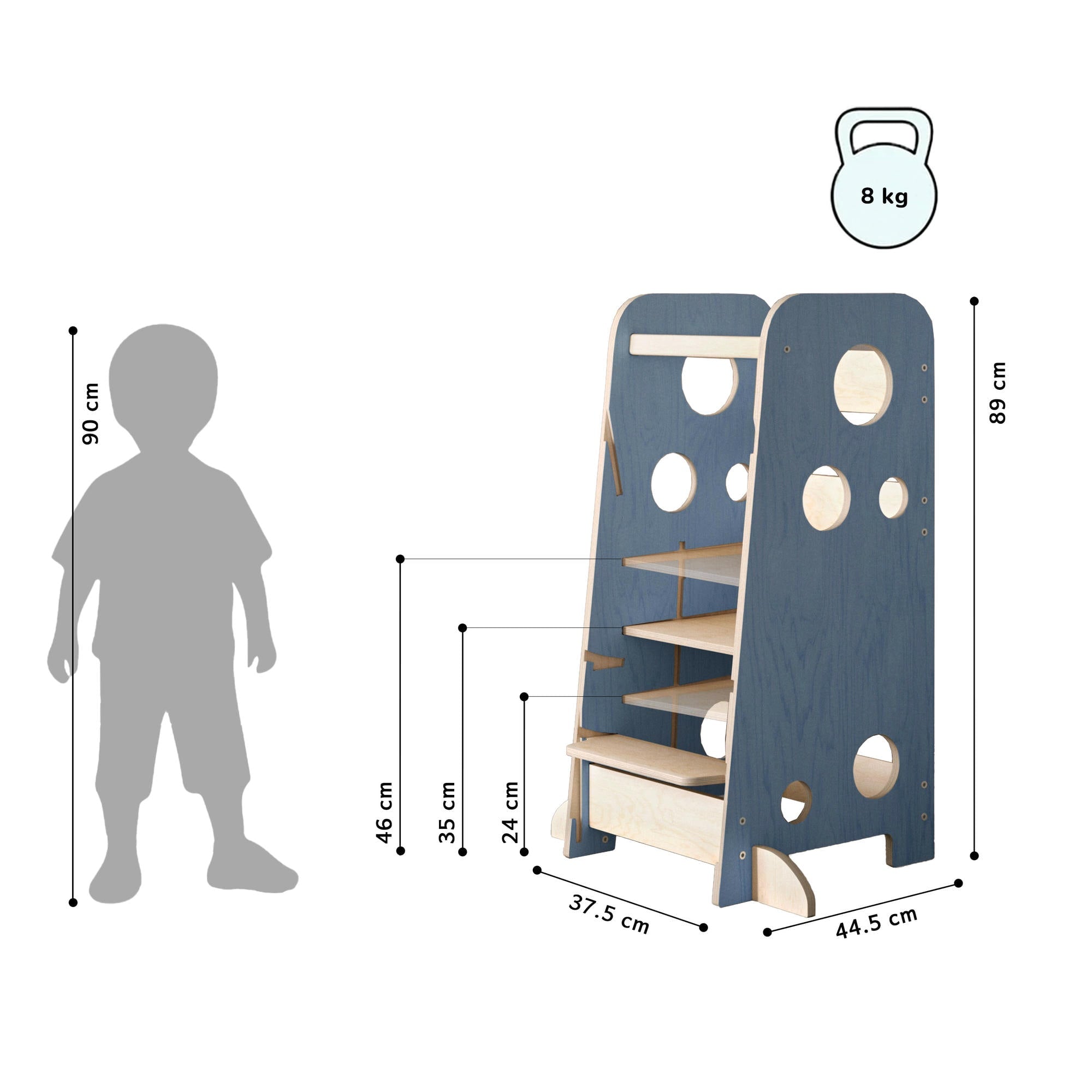 Tour d'observation Montessori 3-en-1 - XL