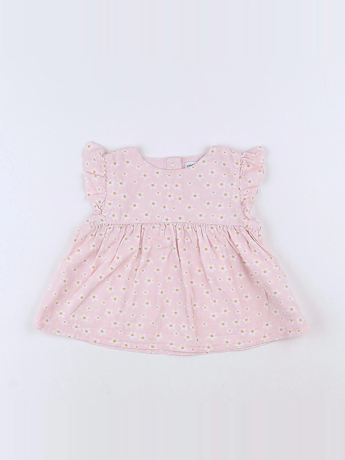 Vertbaudet - blouse rose - 12 mois