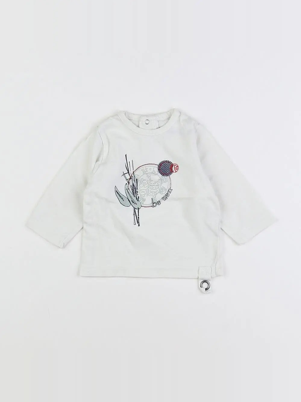 Tape à l'oeil - tee-shirt blanc - 3 mois