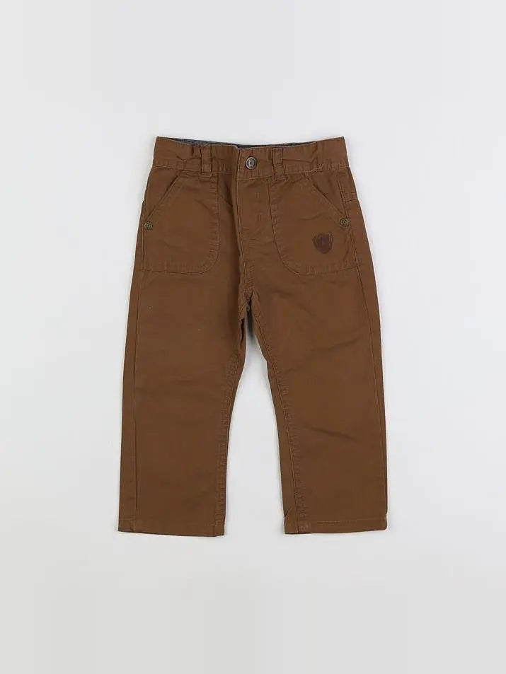 Tape à l'oeil - pantalon marron - 12 mois