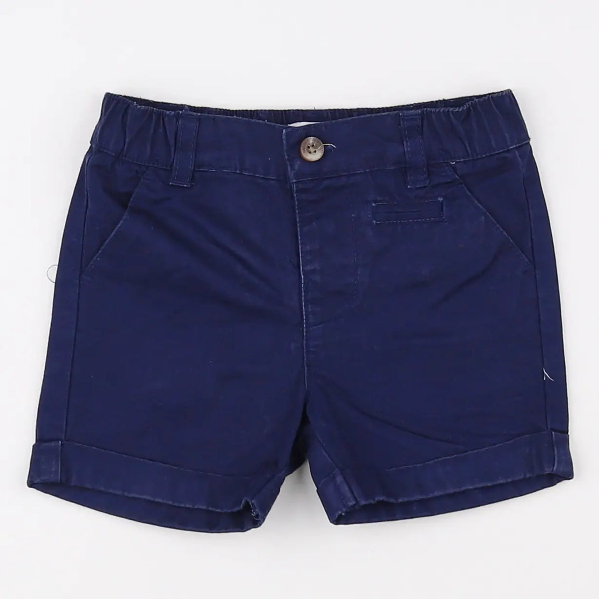 Vertbaudet - short bleu - 12 mois