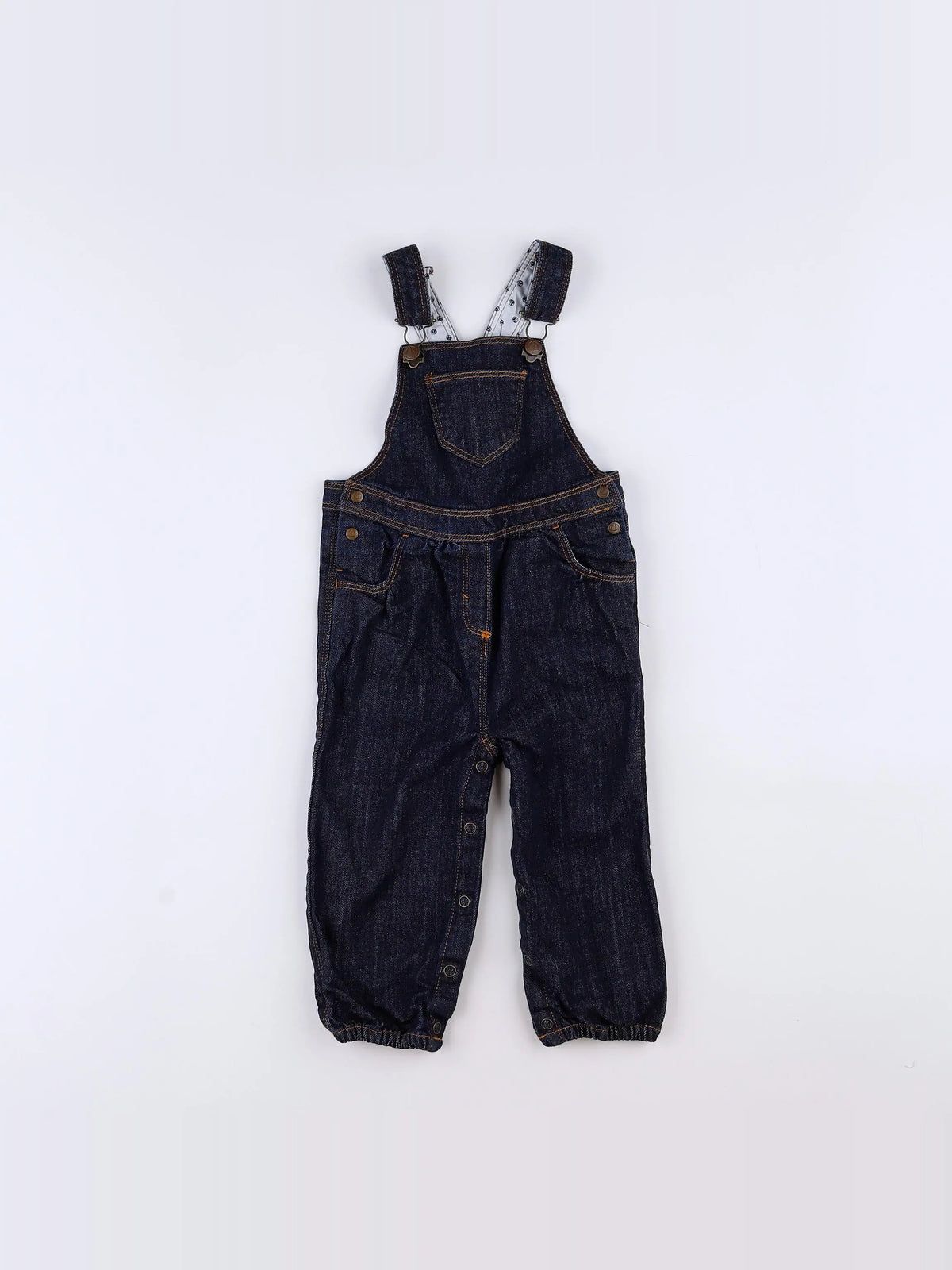 Petit Bateau - salopette bleu - 12 mois