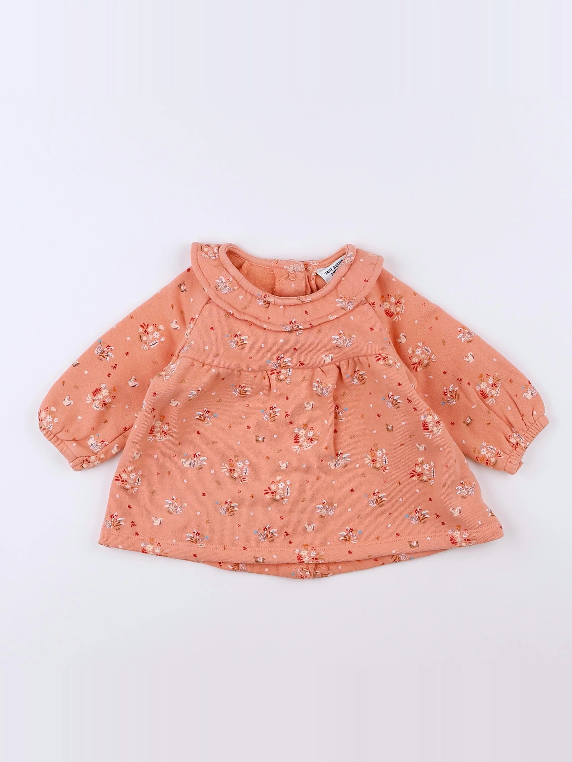 Tape à l'oeil - sweat rose - 3 mois