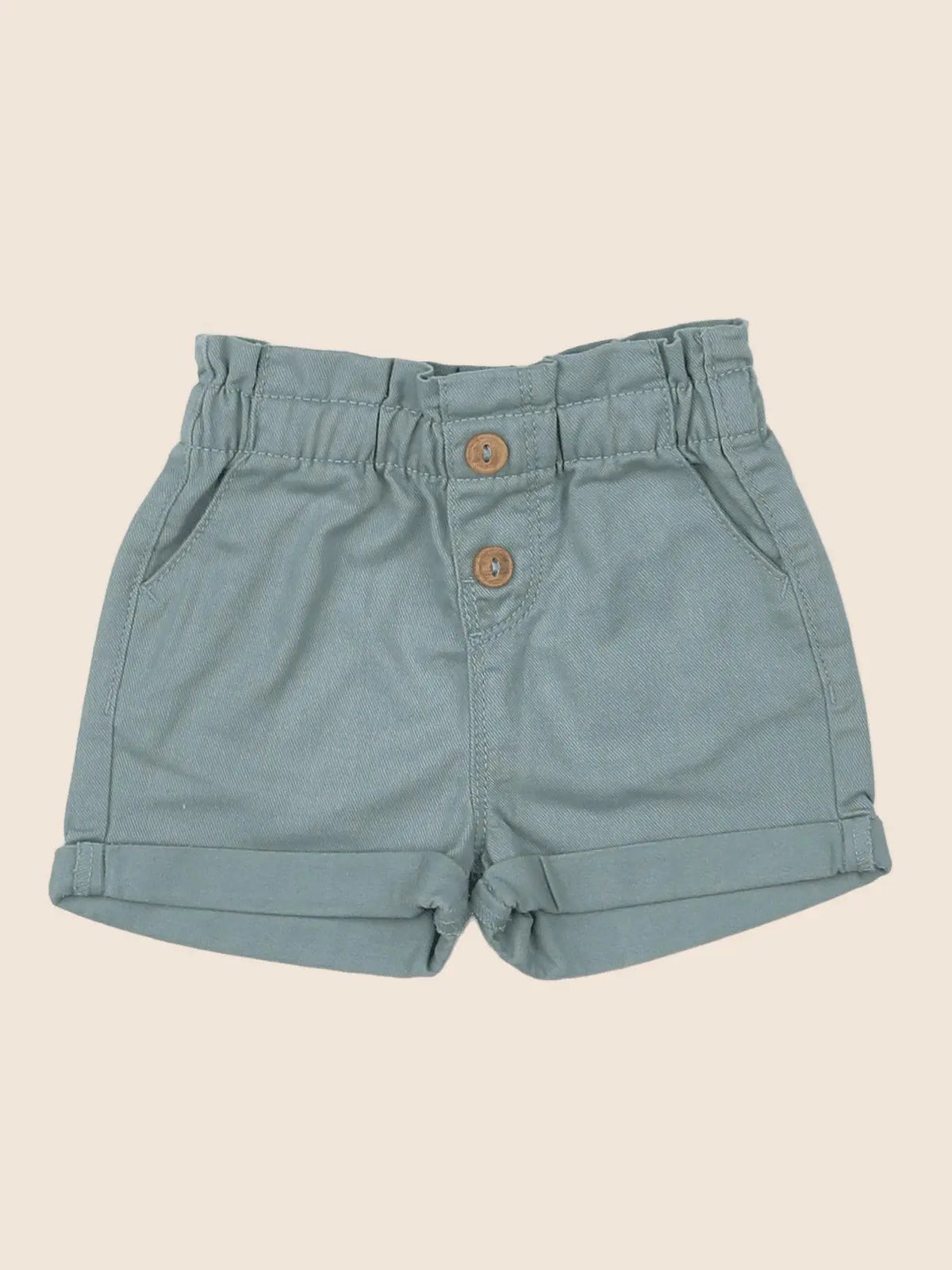 Vertbaudet - short vert - 6 mois