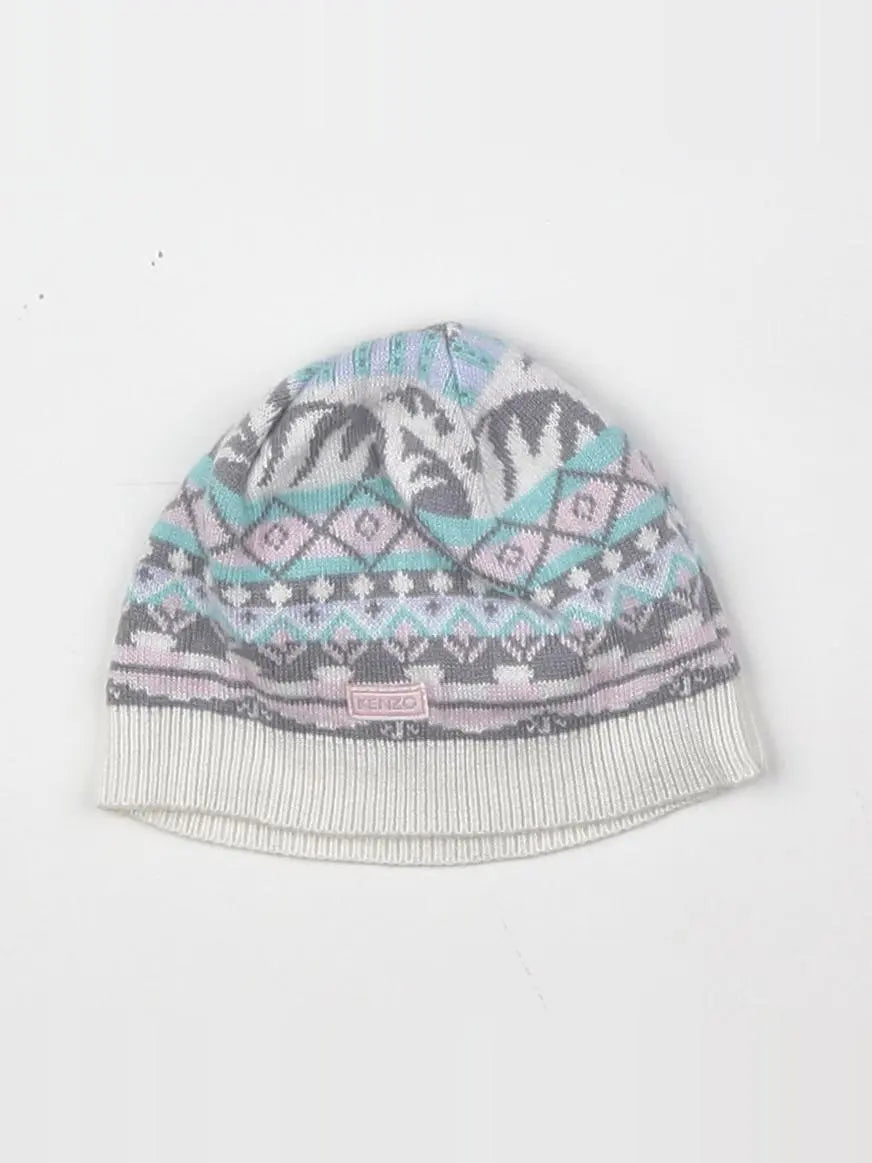 Kenzo - bonnet multicolore - 6 mois
