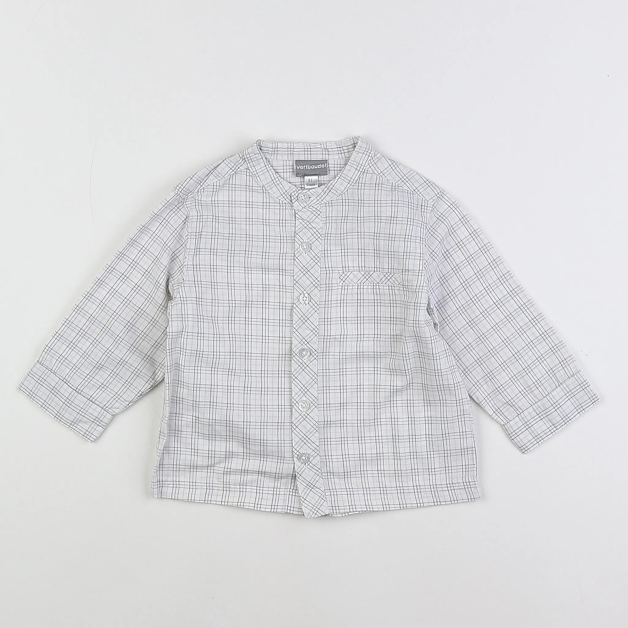 Vertbaudet - chemise blanc - 18 mois