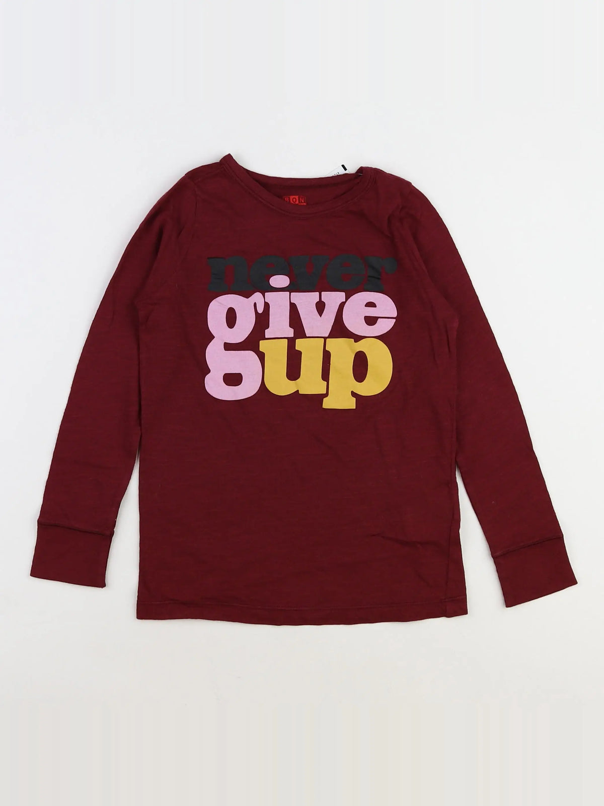 Bonton - tee-shirt rouge (neuf) - 6 ans