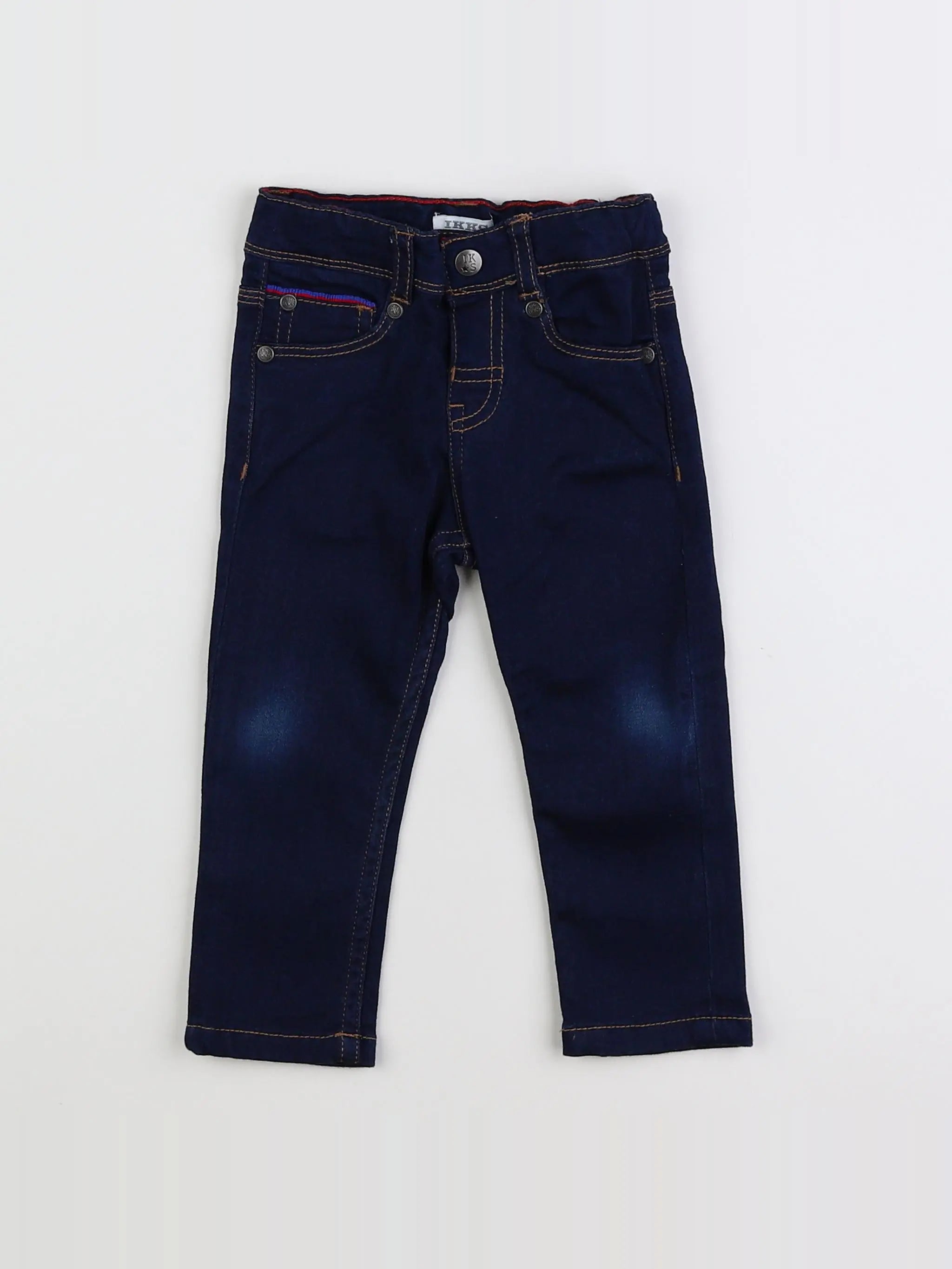 IKKS - jean bleu - 12 mois