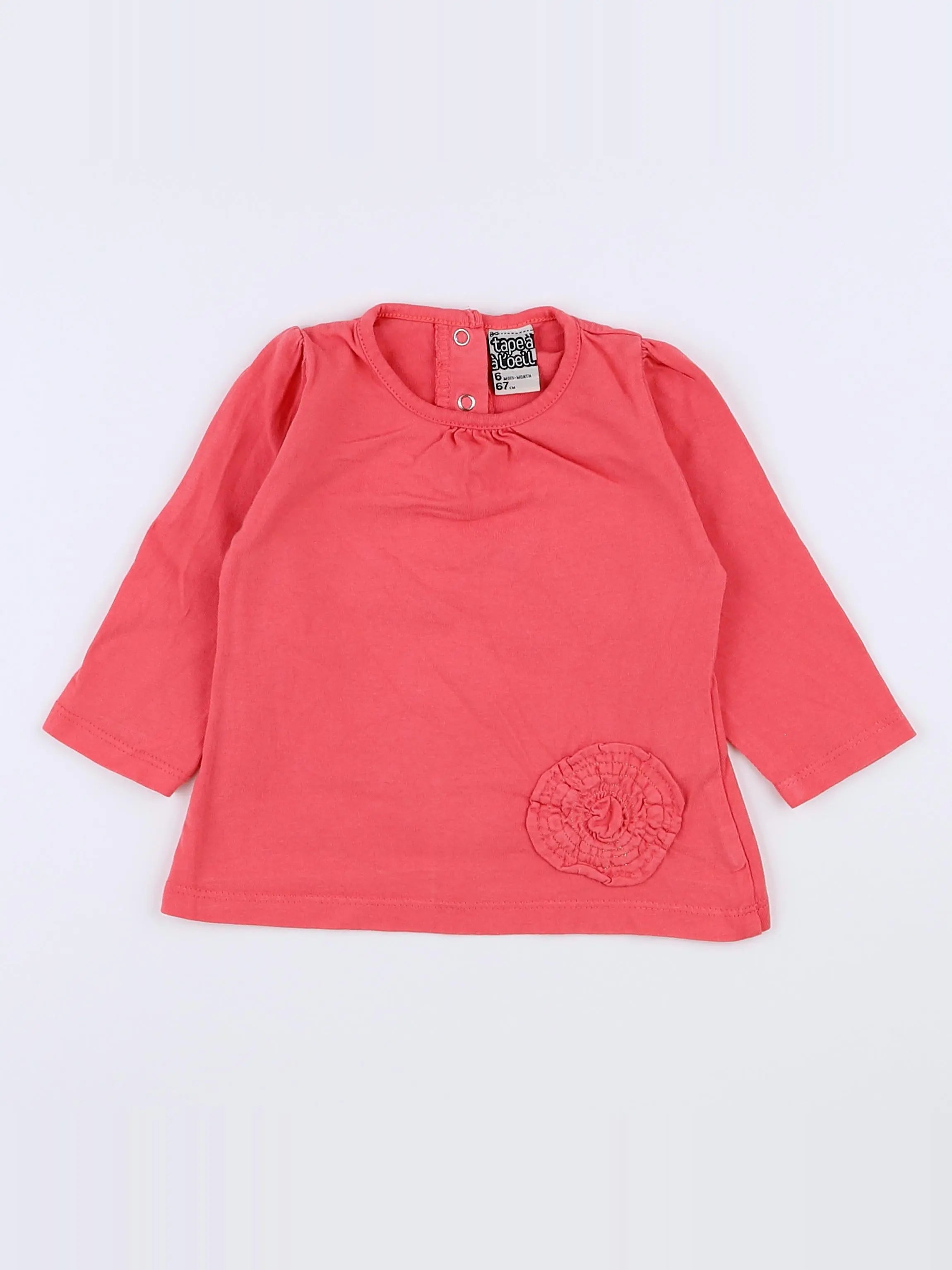 Tape à l'oeil - robe rose - 6 mois