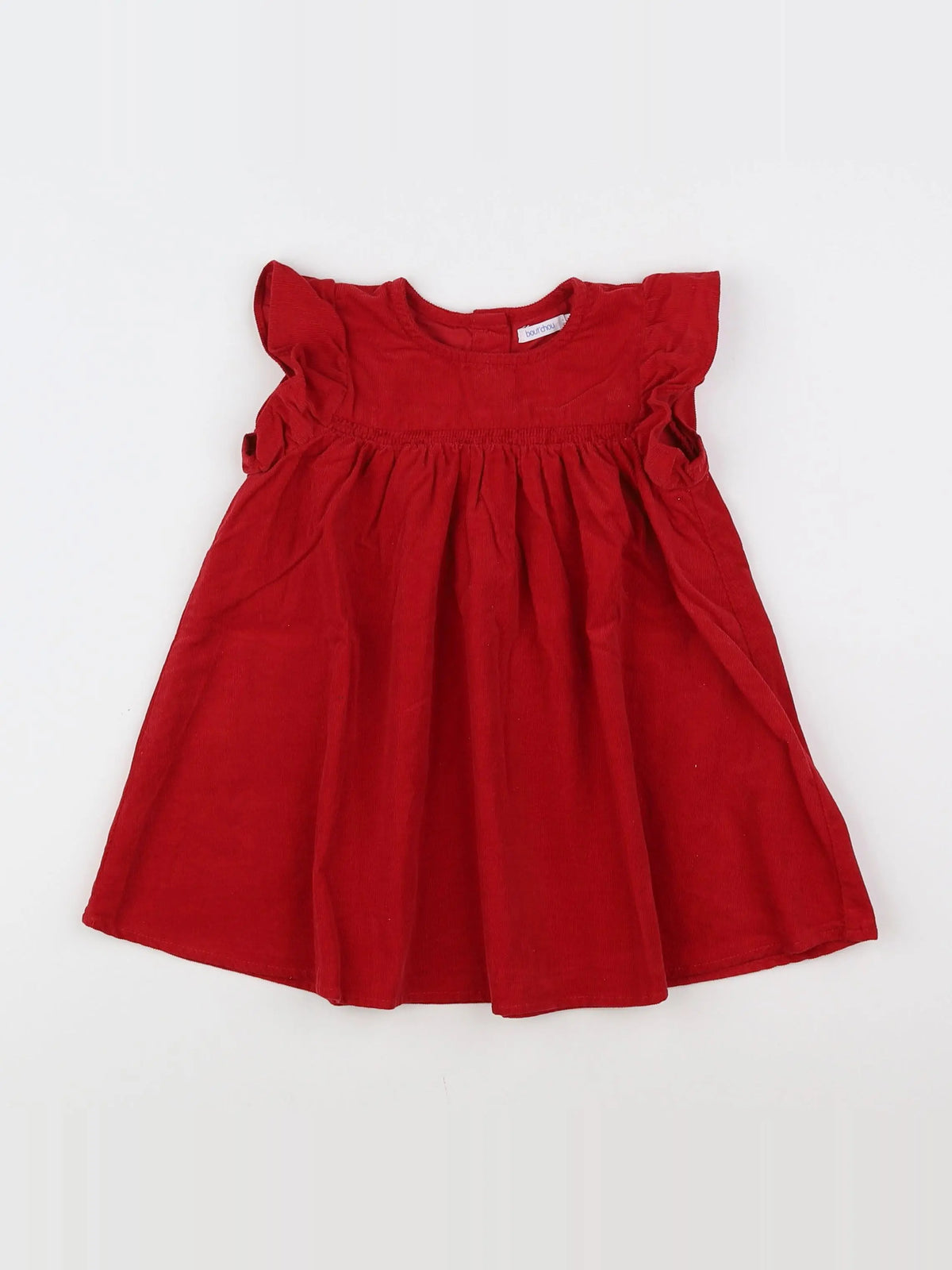 Boutchou - robe rouge - 12 mois