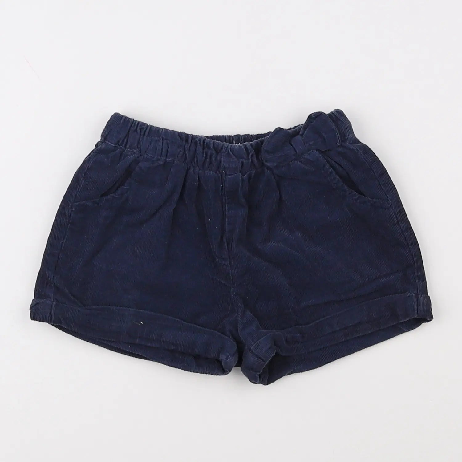 Vertbaudet - short bleu - 12 mois