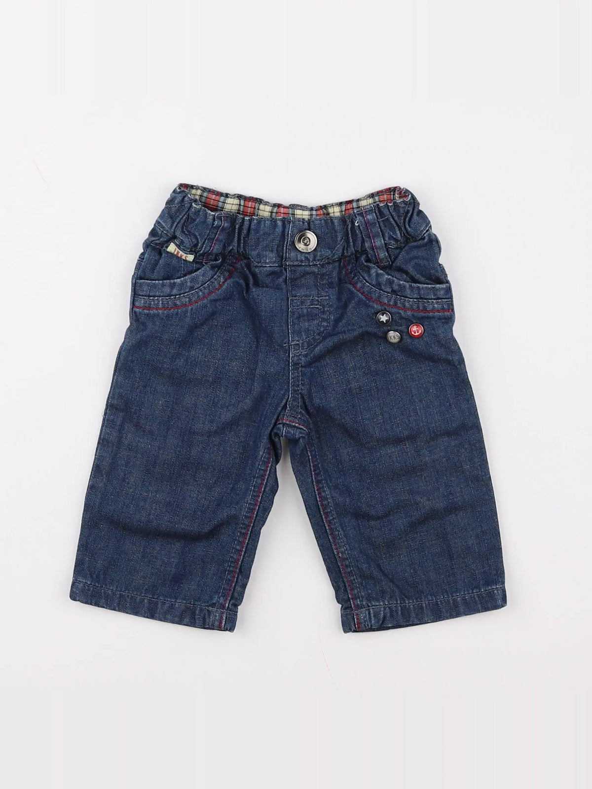 IKKS - jean bleu - 3 mois