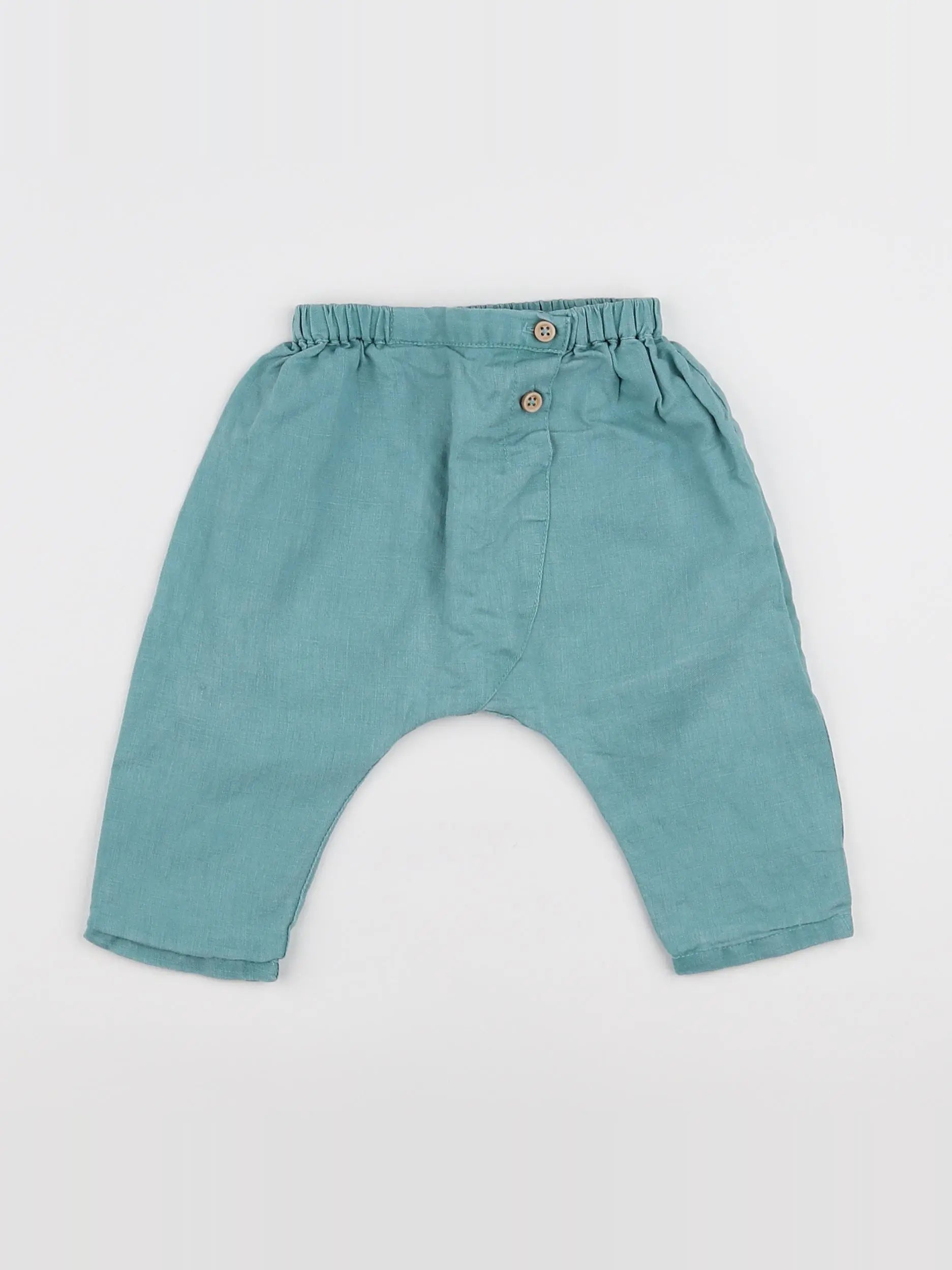 Boutchou - sarouel bleu - 6 mois