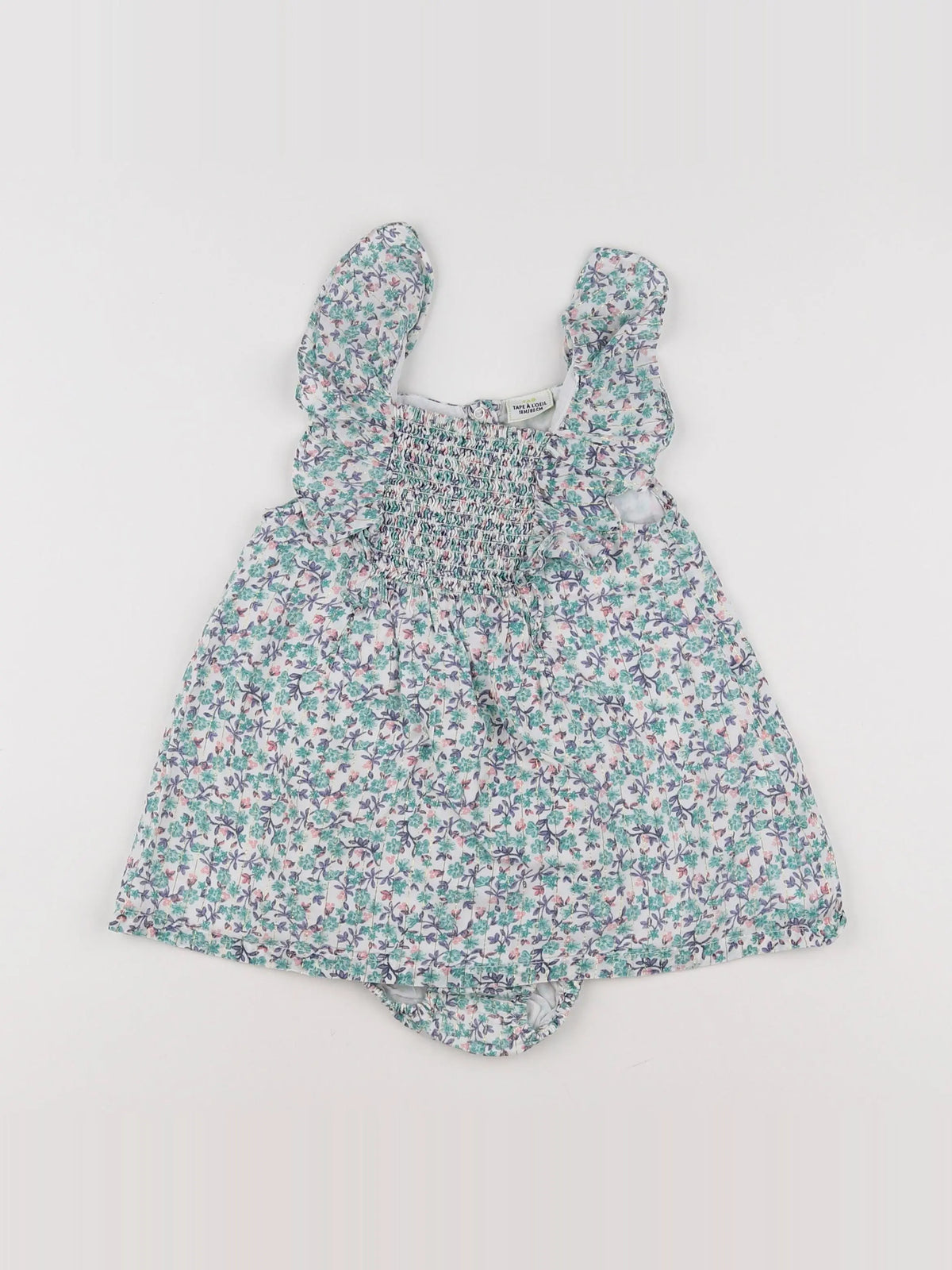 Tape à l'oeil - robe multicolore - 18 mois