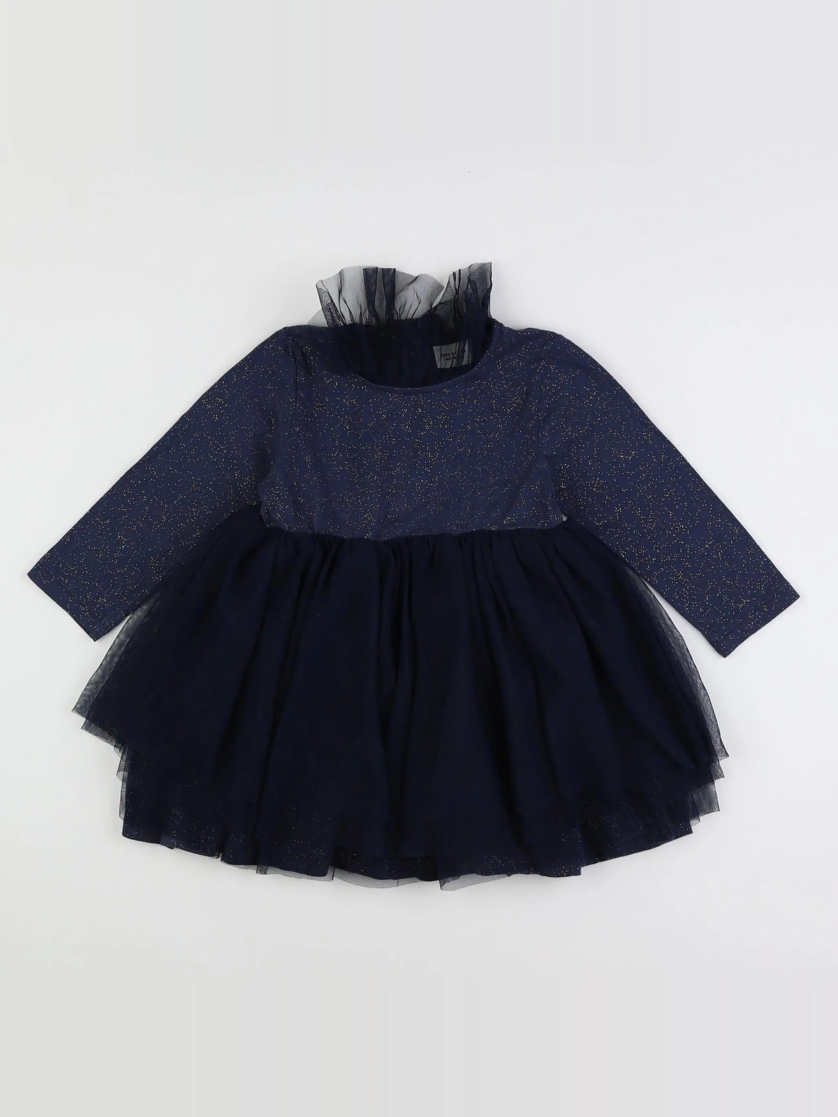 Tape à l'oeil - robe bleu, or - 18 mois