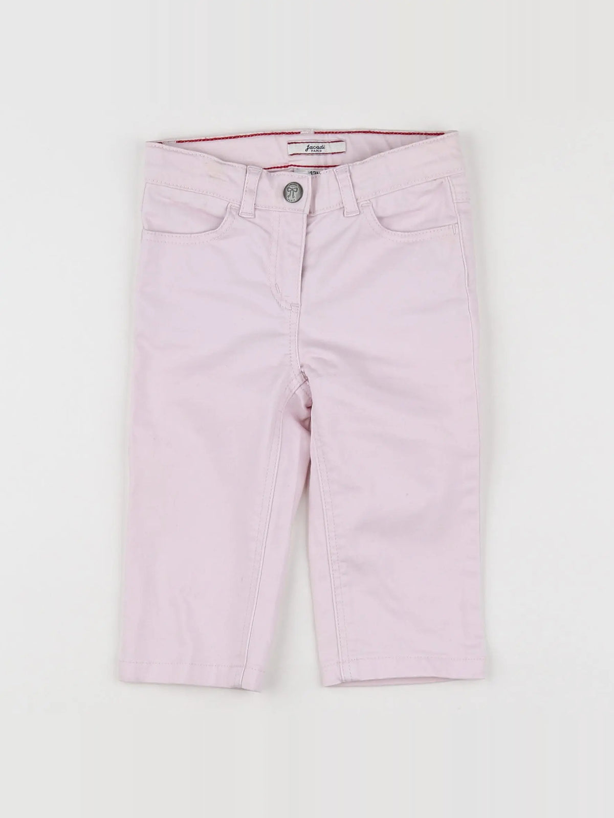Jacadi - pantalon rose - 12 mois
