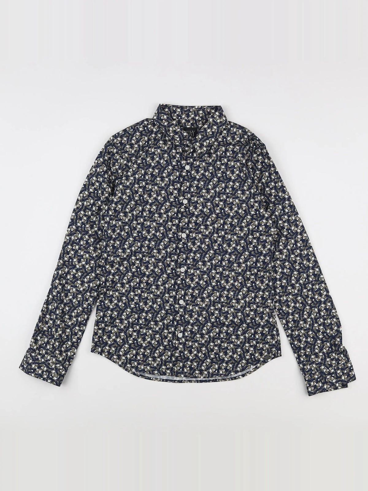 IKKS - chemise bleu, multicolore (état neuf) - 12 ans