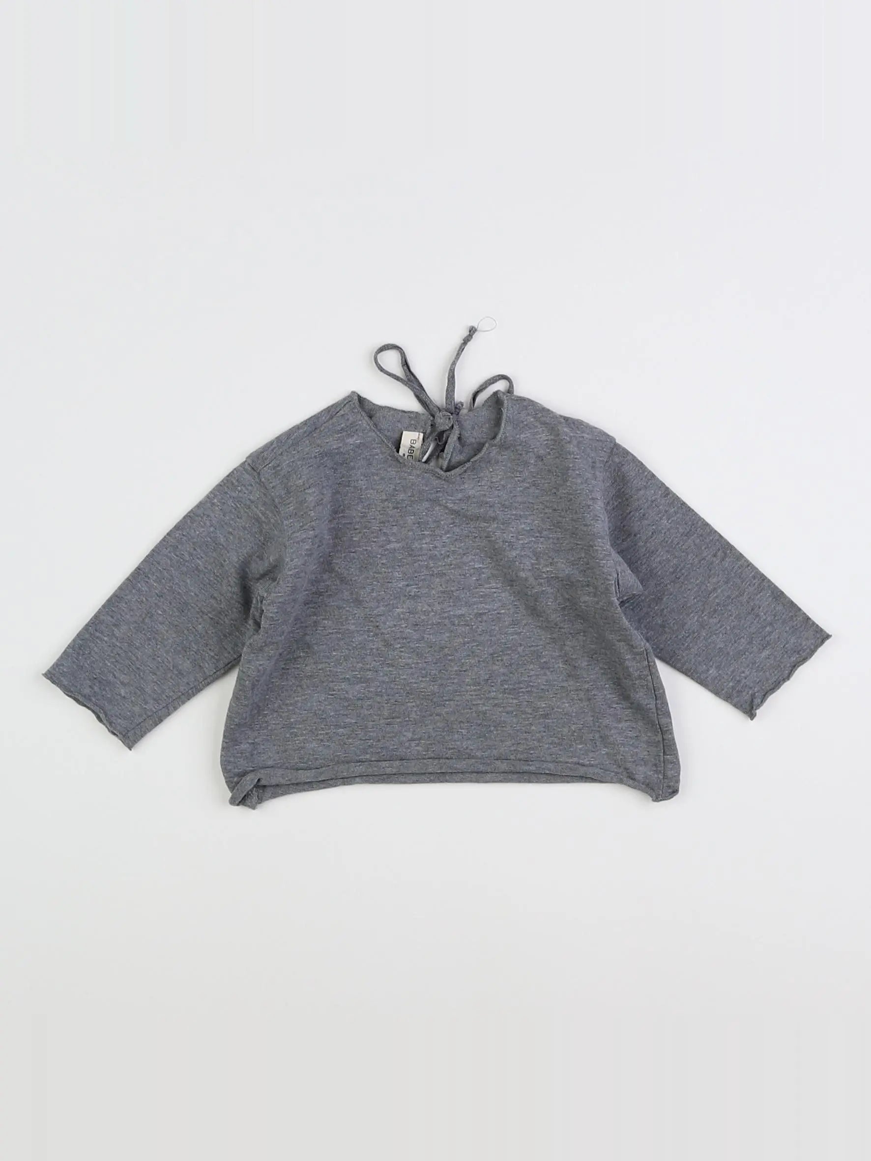 Babe & Tess - tee-shirt gris - 3 mois