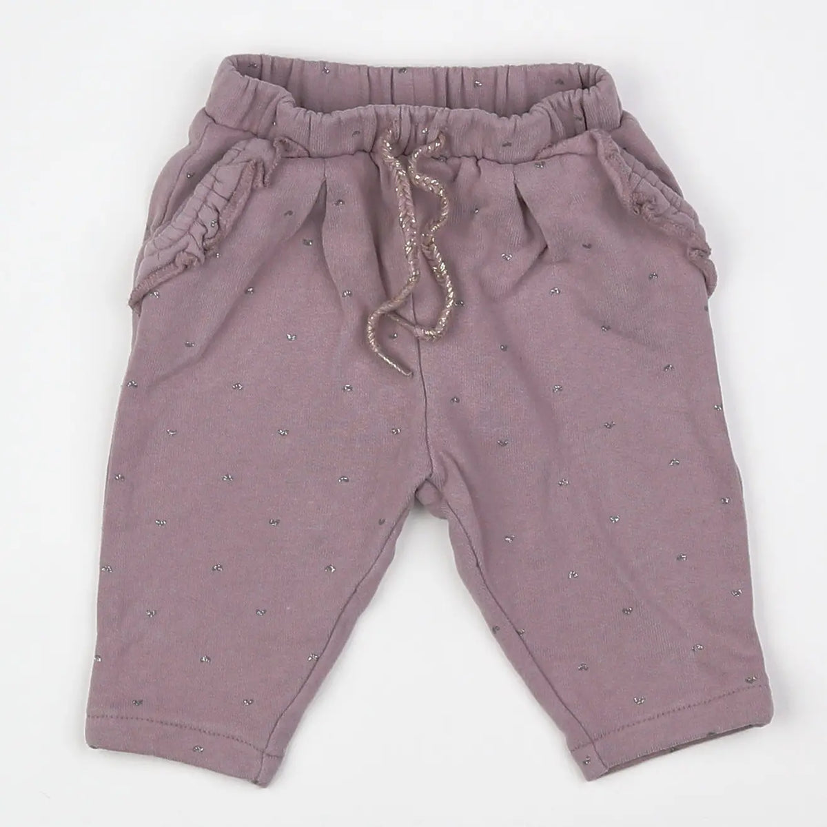 Vertbaudet - pantalon violet - 3 mois