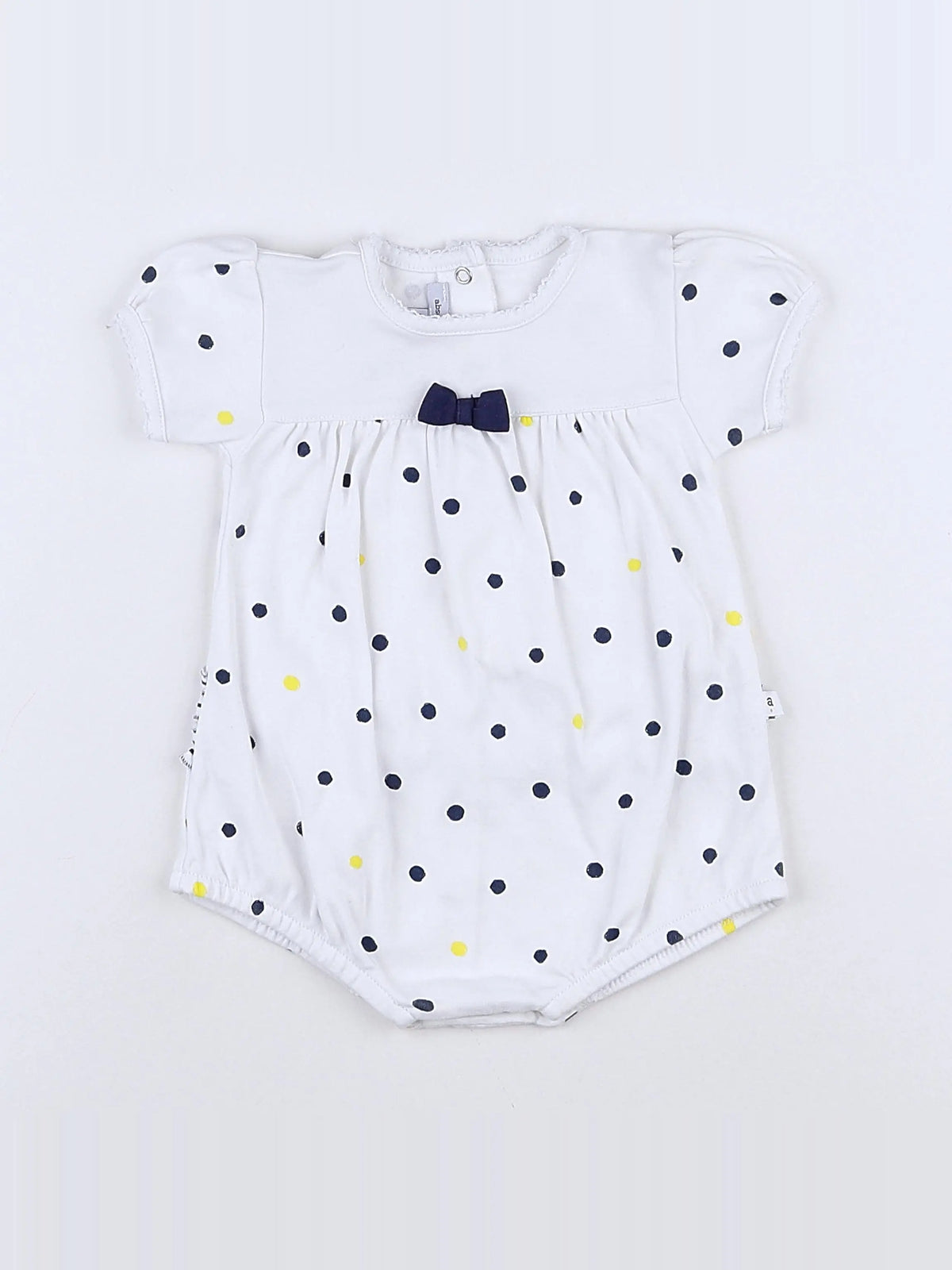 Absorba - combinaison blanc, bleu - 9 mois