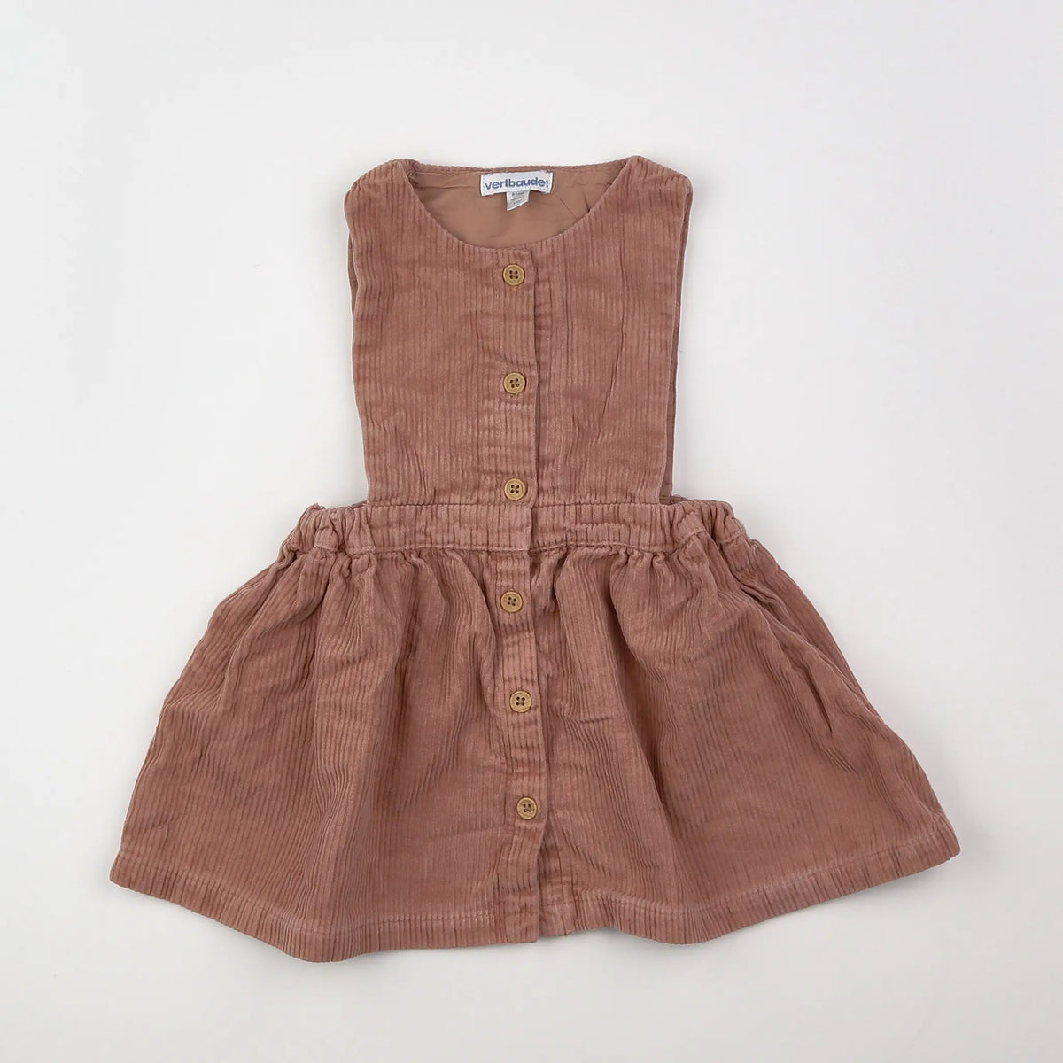 Vertbaudet - robe rose - 12 mois