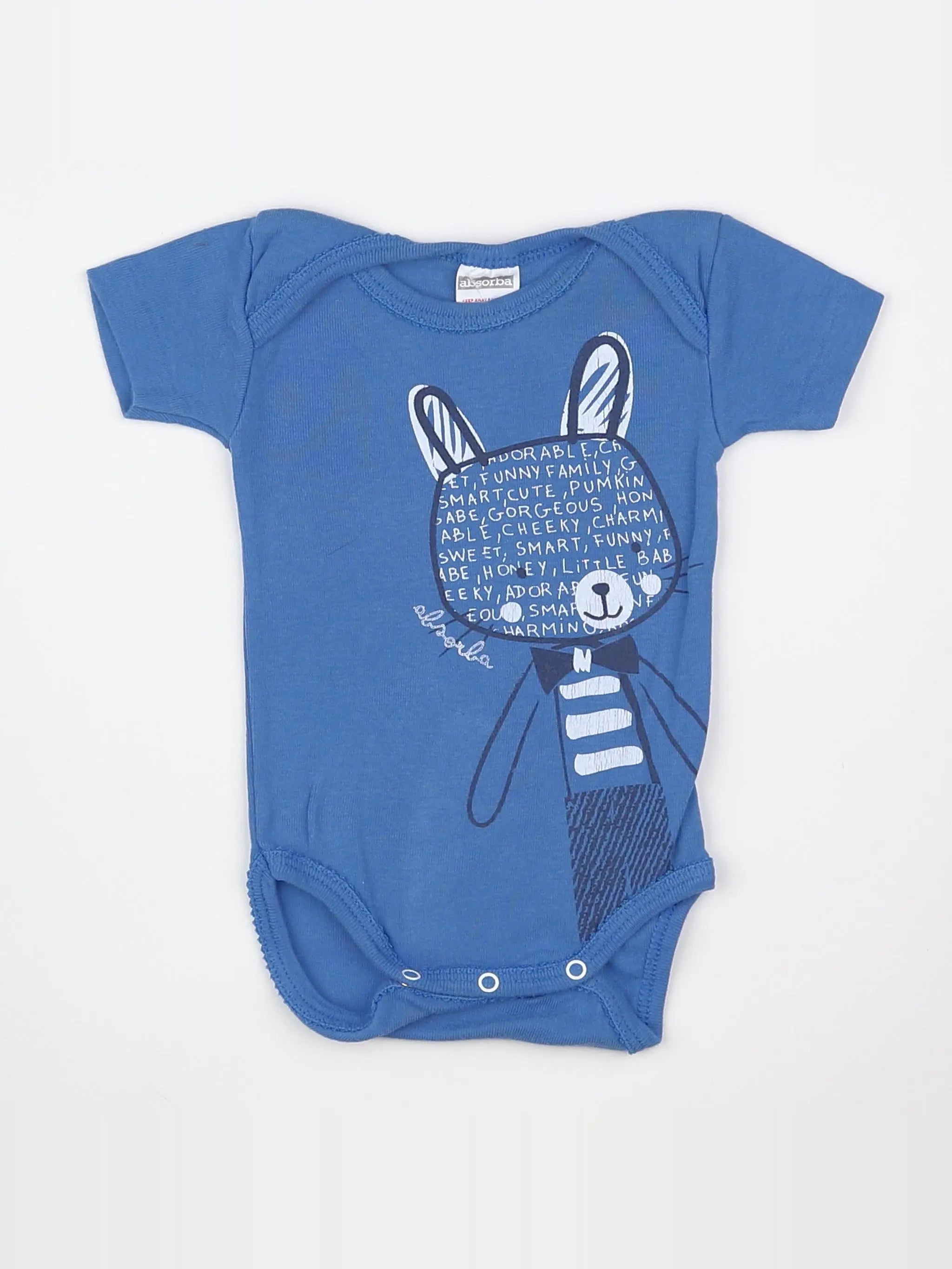 Absorba - body bleu - 3 mois