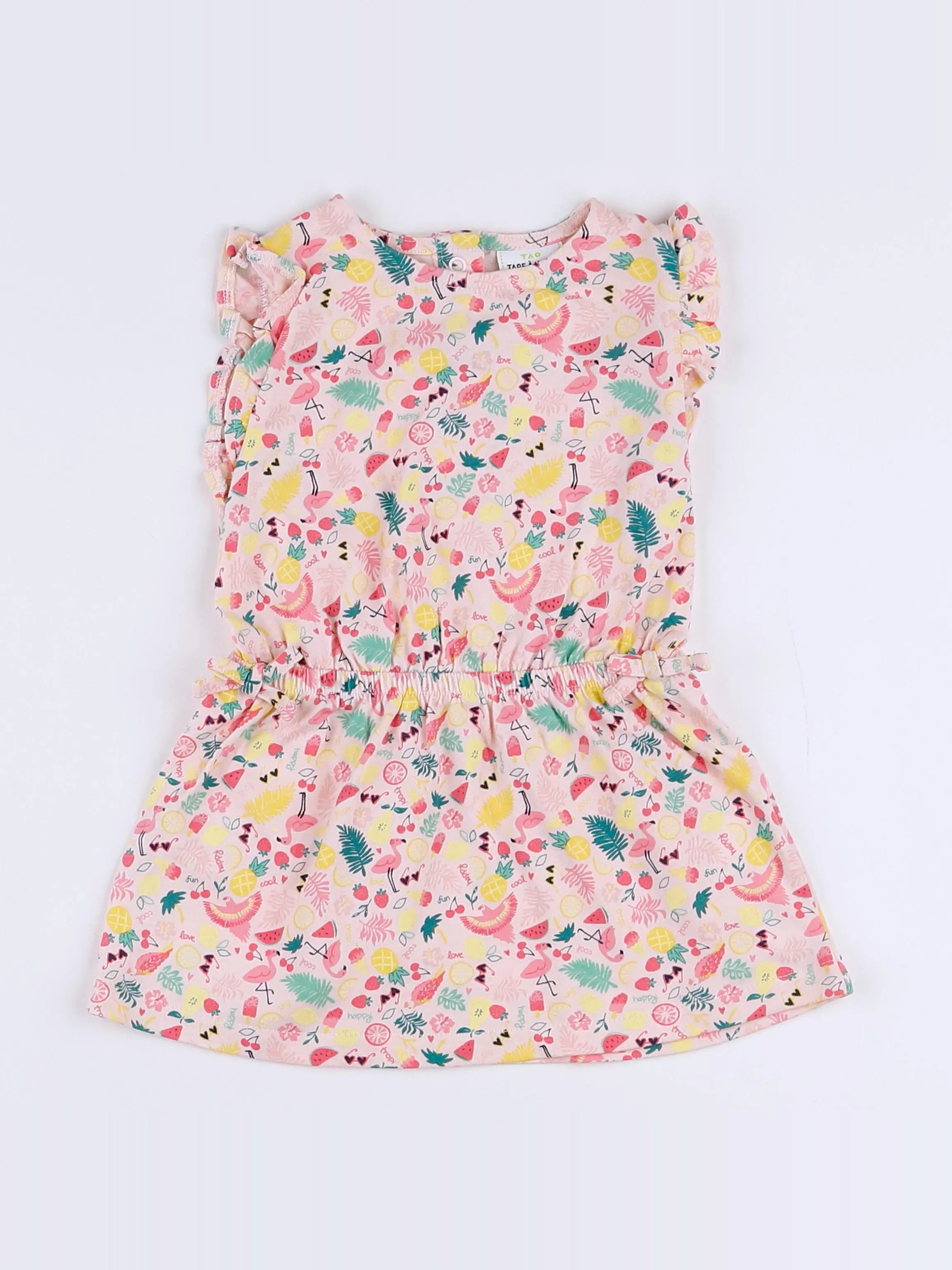 Tape à l'oeil - robe multicolore - 9 mois