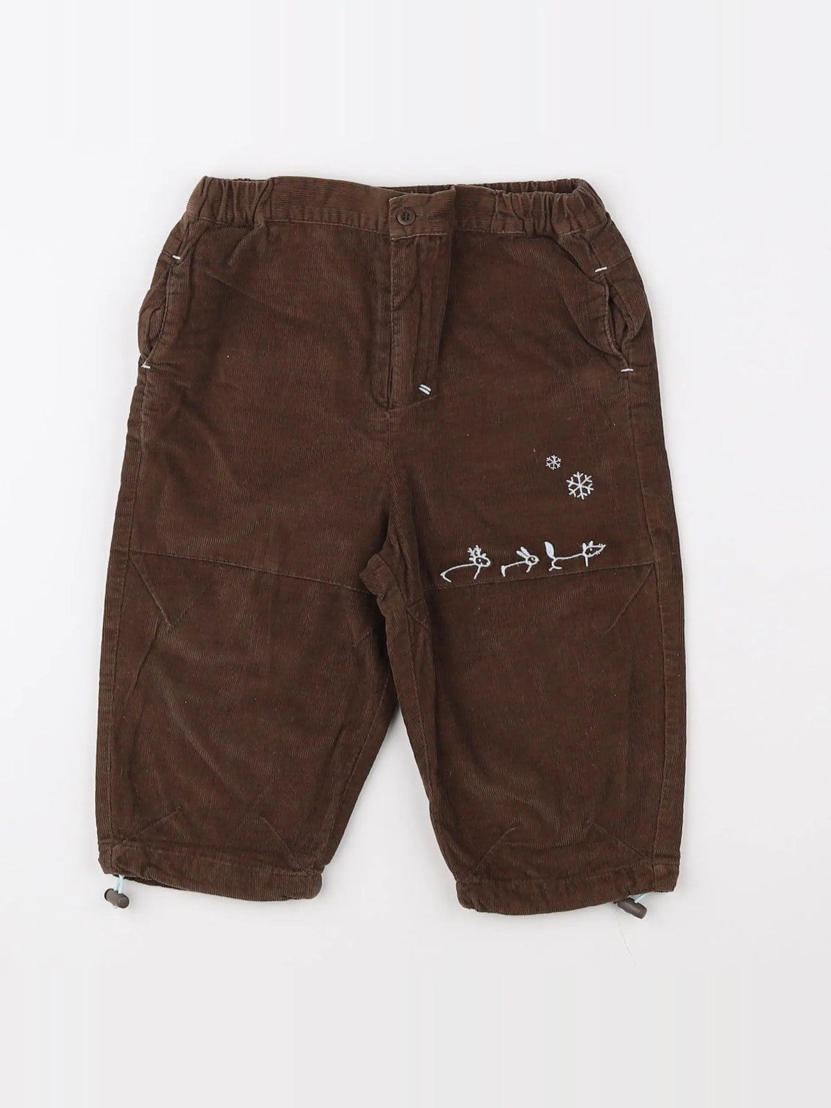 Jacadi - pantalon marron - 12 mois