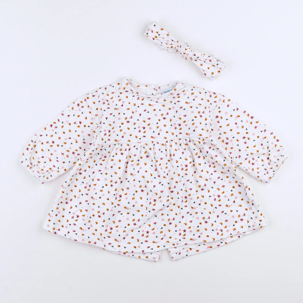 Vertbaudet - robe multicolore - 12 mois