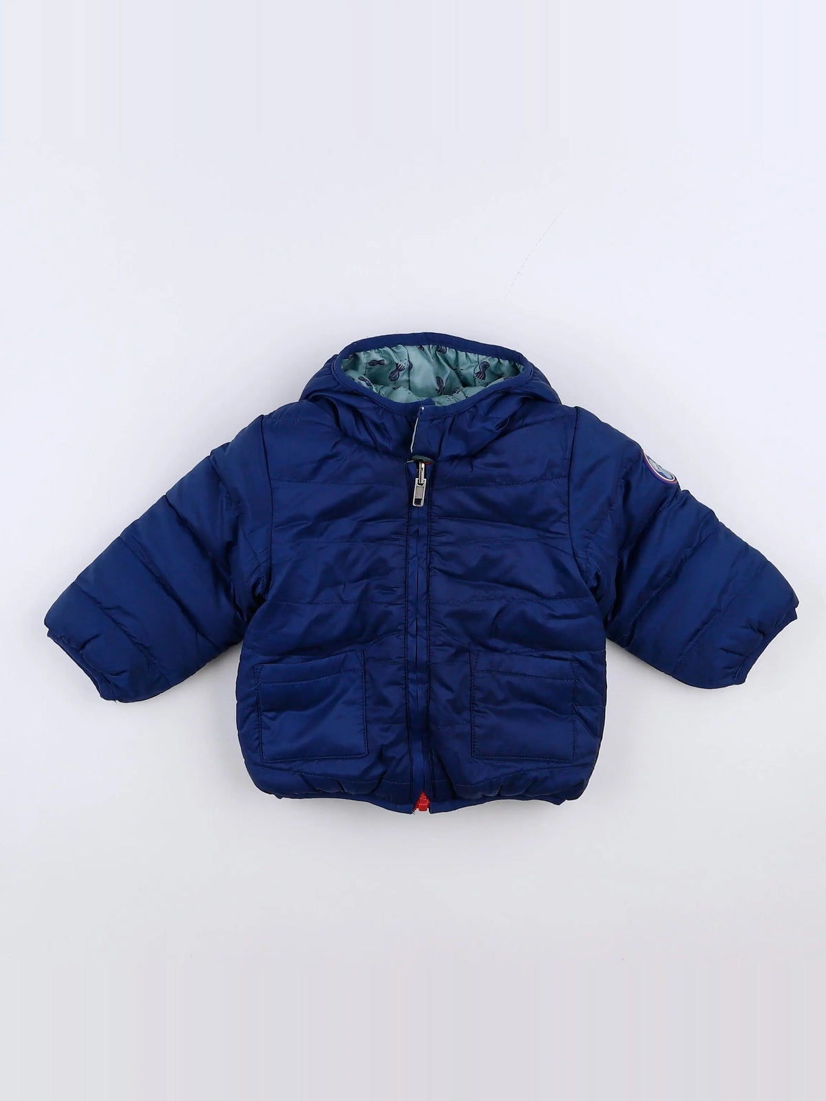 Absorba - doudoune bleu - 9 mois