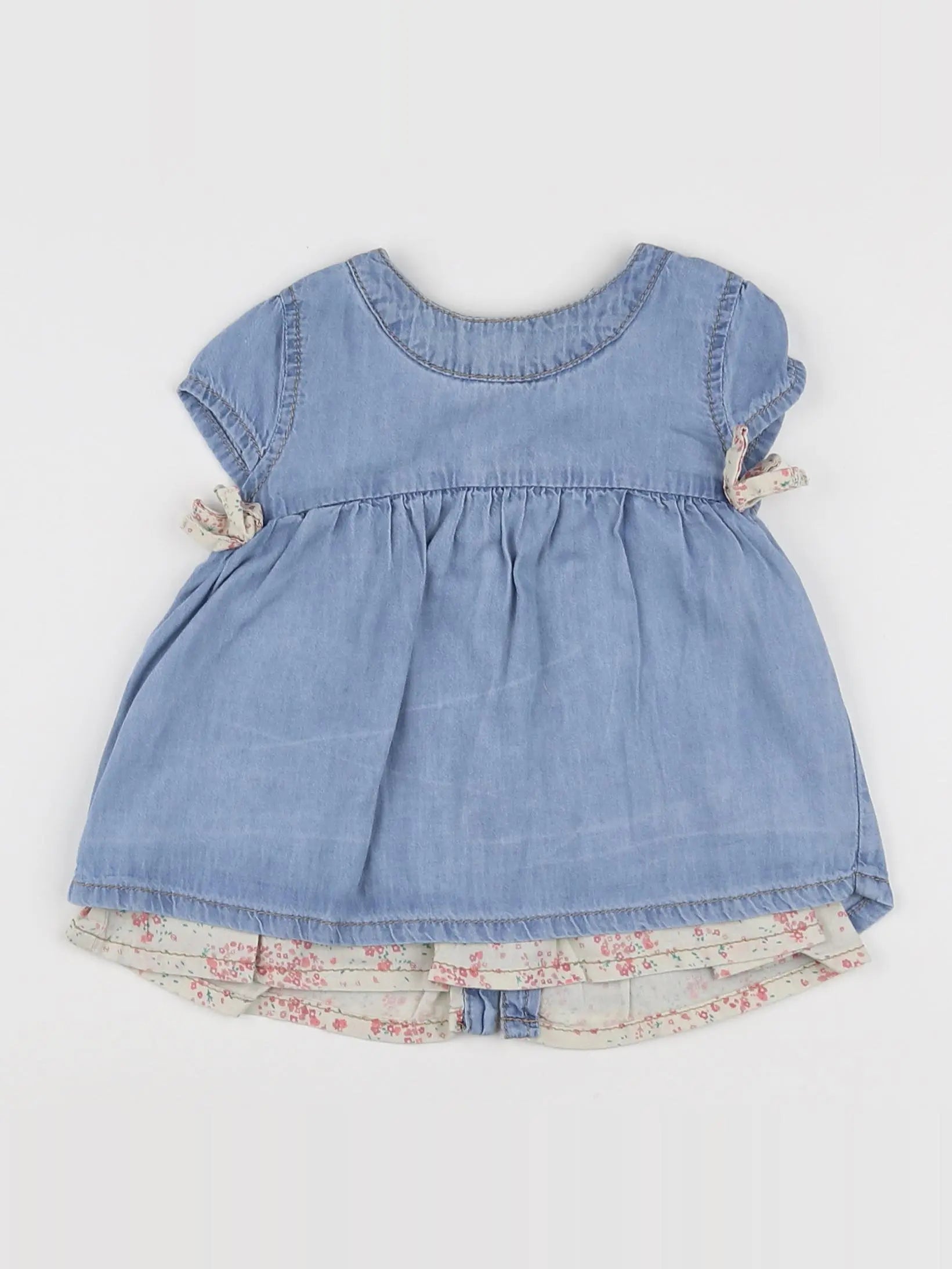 Tape à l'oeil - robe bleu - 6 mois