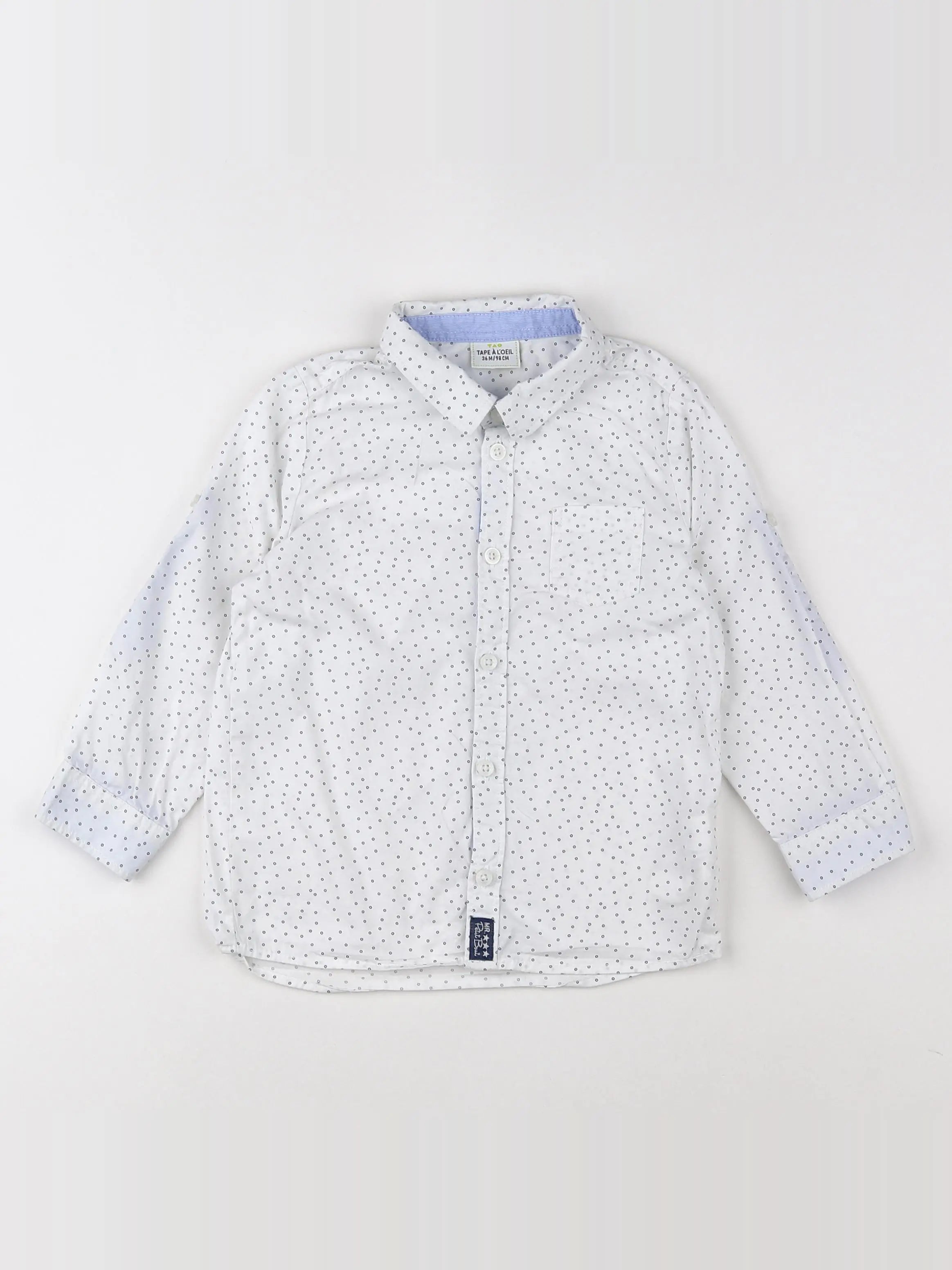 Tape à l'oeil - chemise blanc - 3 ans