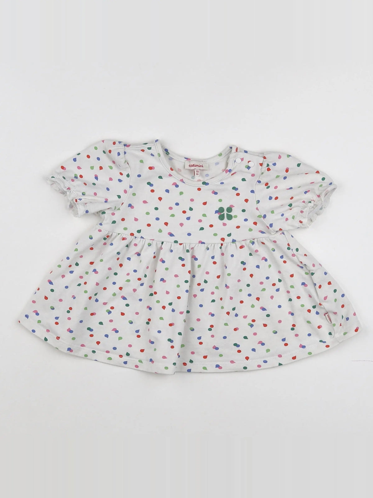 Catimini - robe blanc - 18 mois