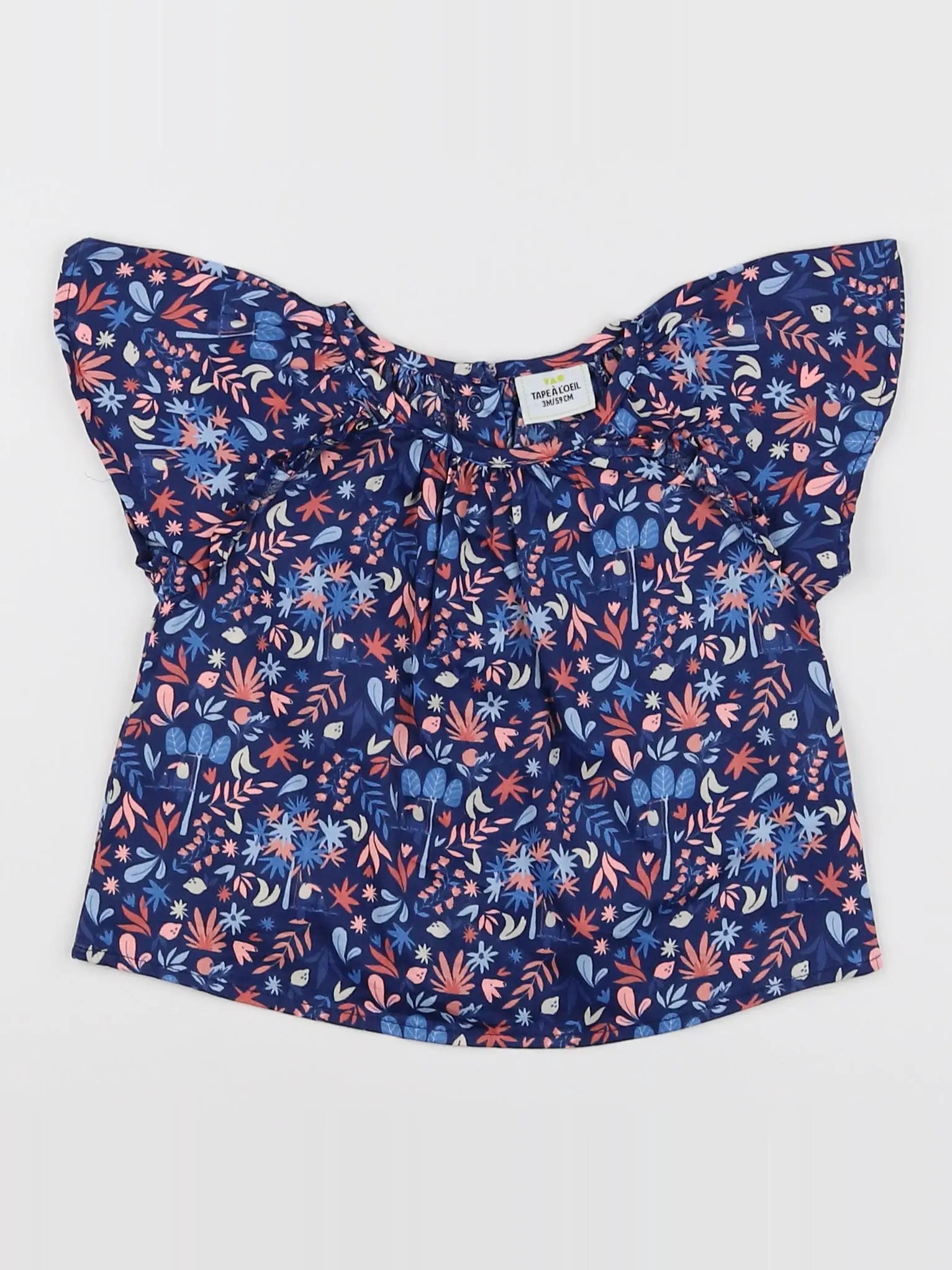 Tape à l'oeil - blouse multicolore - 3 mois